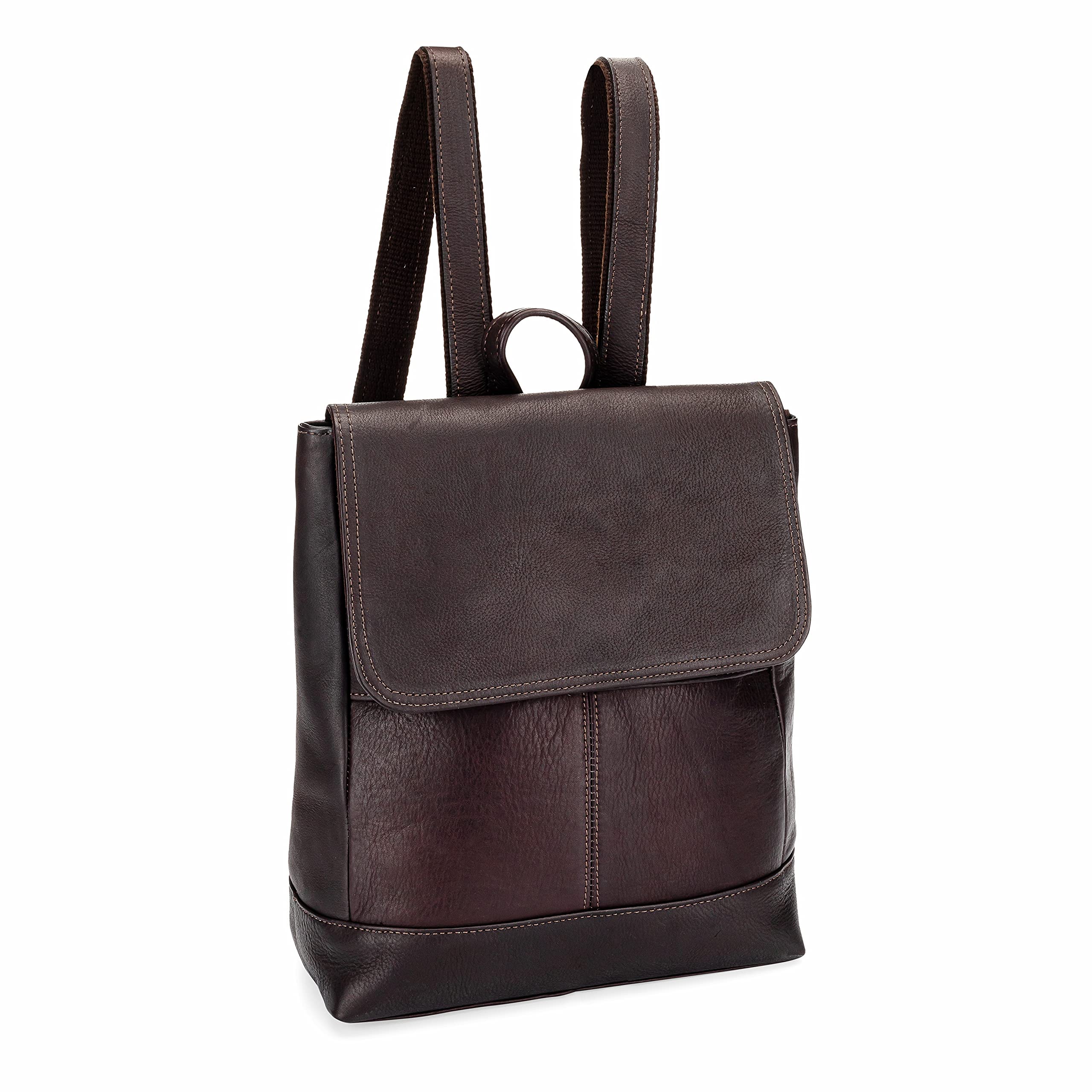Leather Luna Backpack for Women - Multipurpose Travel & Work Bag for Daily Use