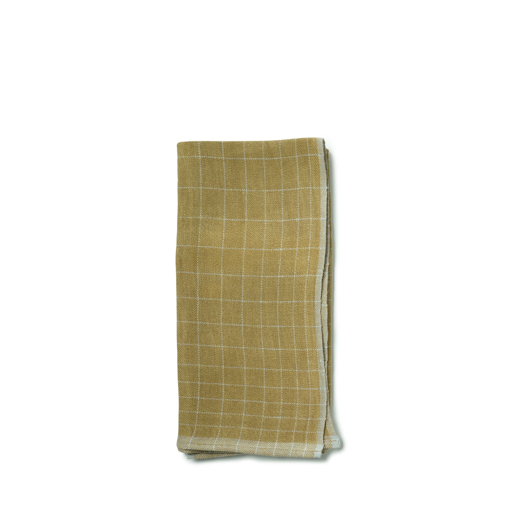 Premium Olive Green Kausi Tea Towel - Absorbent & Quick-Drying Kitchen Towel for Dishes, Glassware & Countertops | Ideal for Cooking, Baking & Home Decor