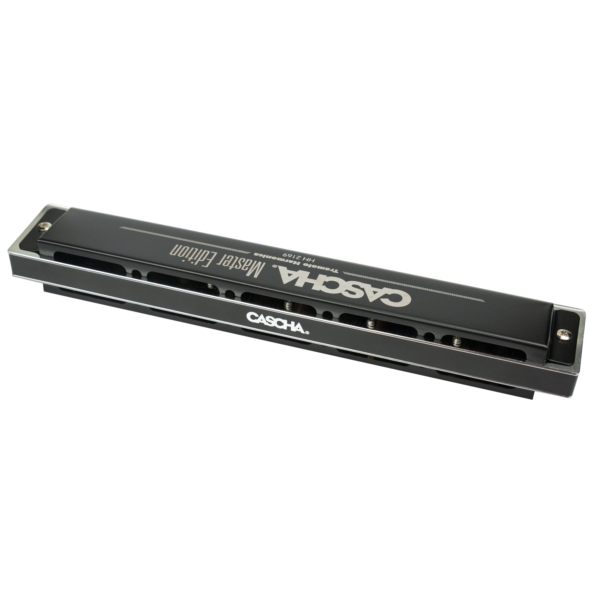 Cascha Master Edition Tremolo Harmonica in C Key - Professional 10 Hole 40 Reed Blues & Folk Music Instrument for Beginners & Adults - Perfect for Live Performances, Studio Recording & Music Practice
