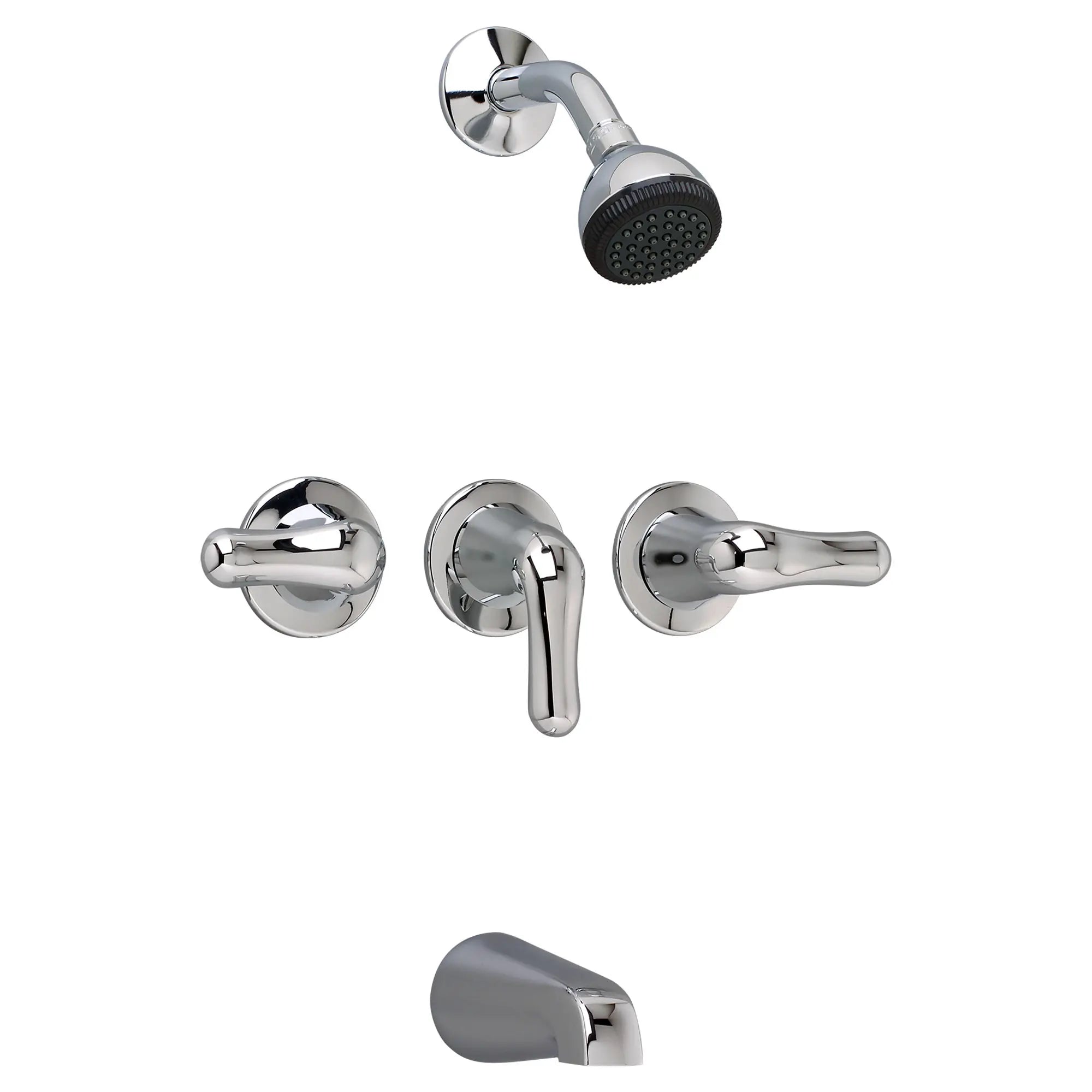 Colony® Soft 2.5 GPM/9.5 LPM 3-Handle Tub and Shower Valve Trim Kit with Lever Handles - Perfect for Bathroom Renovation and Modern Home Upgrades