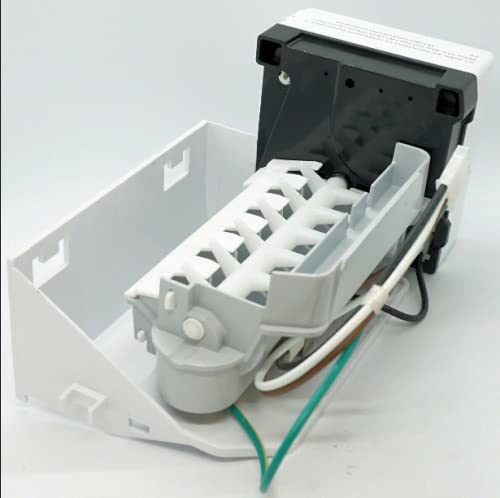WPW10251076CM Replacement Ice Maker - Compatible with Whirlpool Refrigerator Models | Keep Your Drinks Cold & Fresh