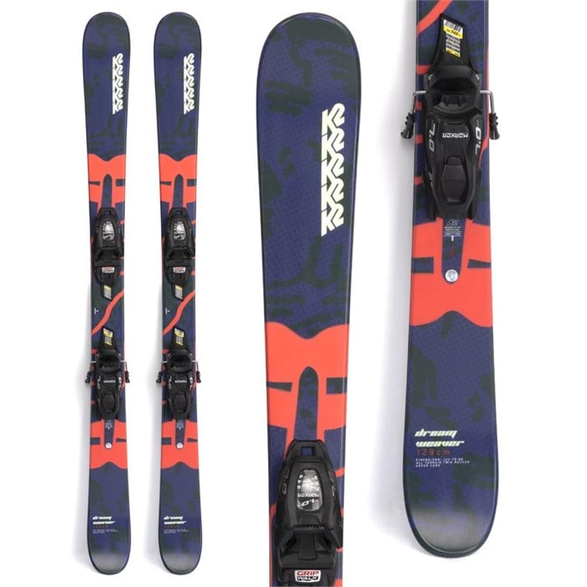 2022 K2 Dreamweaver FDT 7.0 Skis 149cm - All-Mountain Performance Skis for Women | Perfect for Powder, Groomers & Freeride Skiing