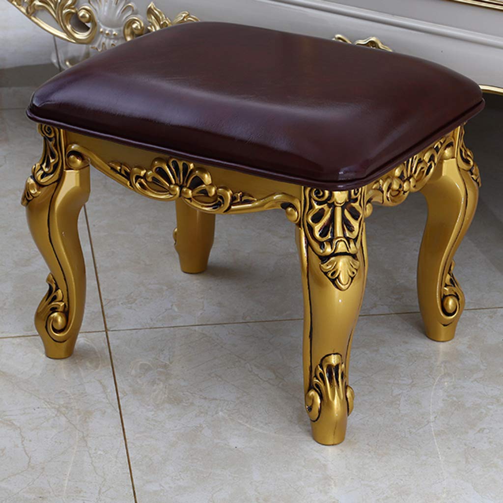 zyifan Vanity Stool with Padded Seat & ABS Legs - Makeup Dressing Stool, Piano Bench for Bedroom - Easy Assembly - Perfect for Makeup Vanity, Dressing Room & Bedroom Decor