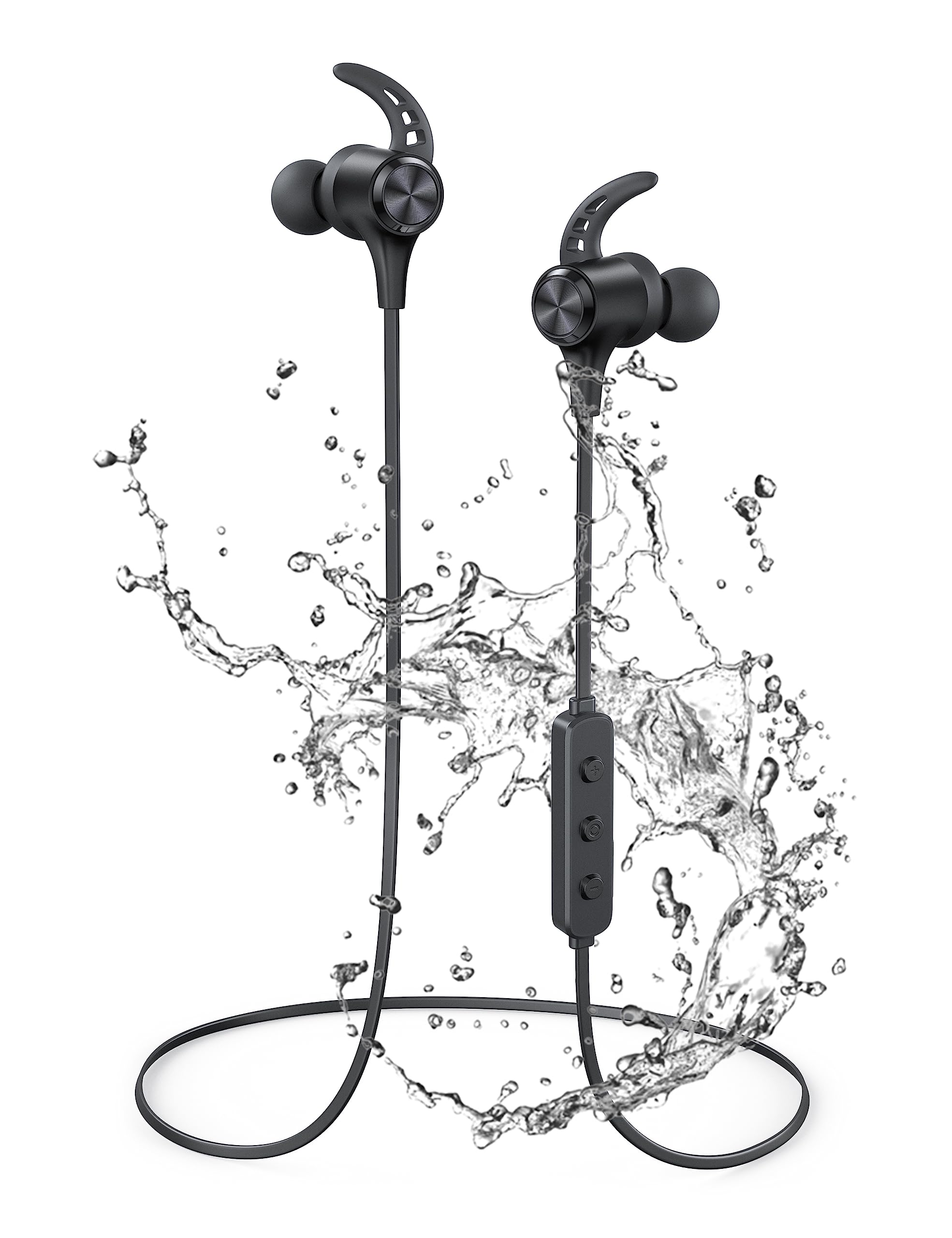 Bluetooth 5.2 Wireless Earbuds with 24H Playtime - IPX7 Waterproof for Sports & Running