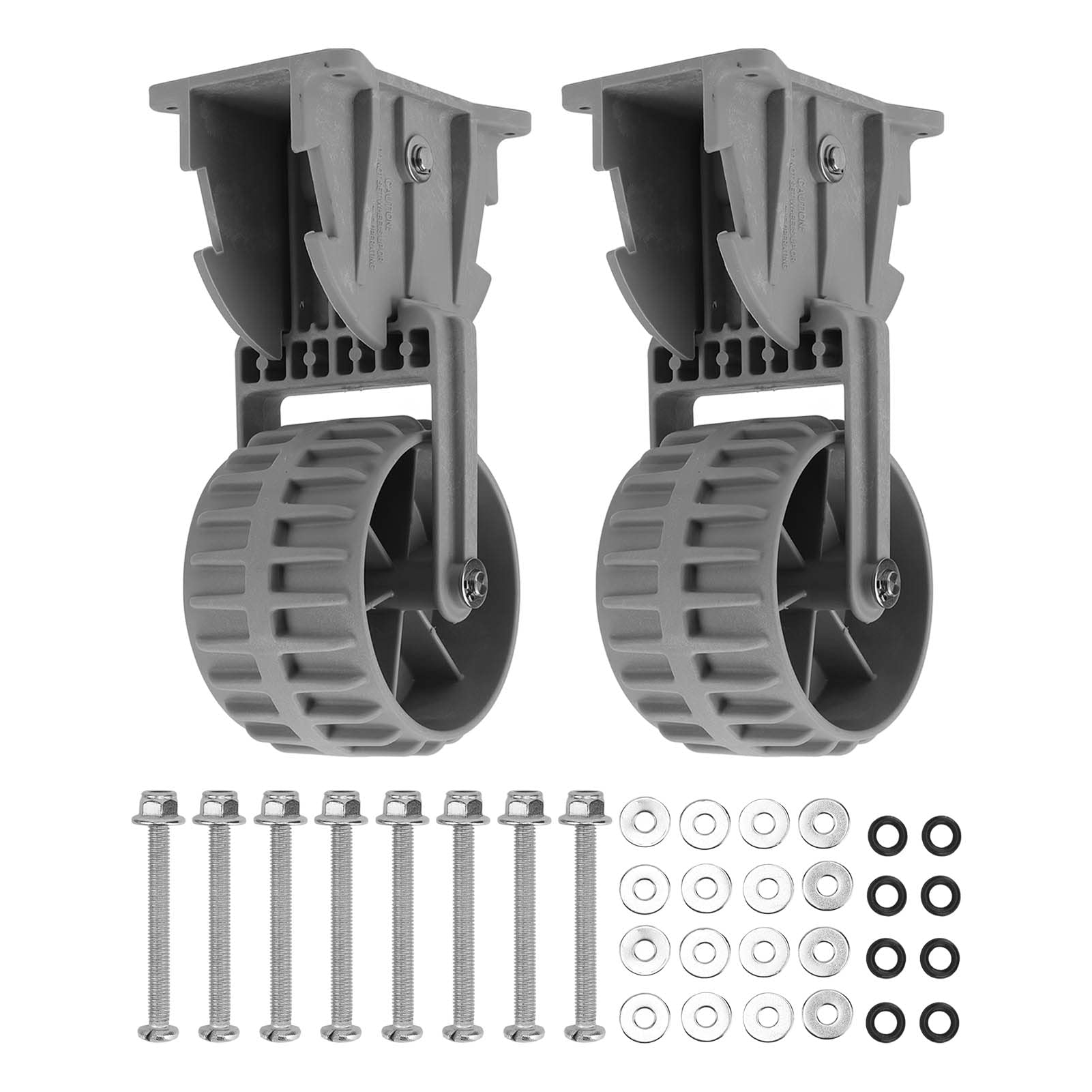 **Kadimendium Dinghy Wheels Kit - Compact Inflatable Boat Launching Wheels for Dinghy & Raft - Protect Your Boat from Damage - Perfect for Easy Launching & Retrieval**