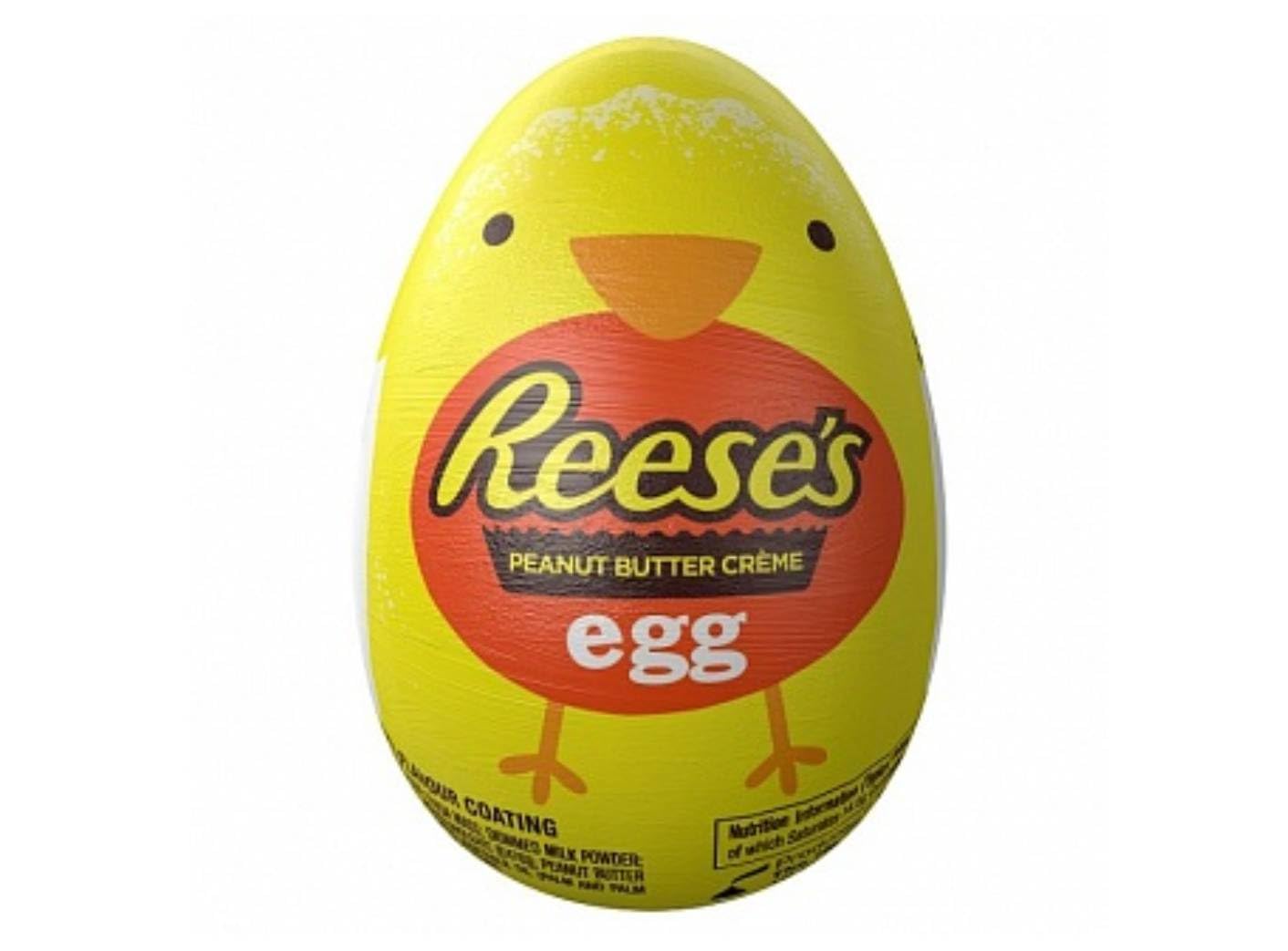 Reese's Peanut Butter Easter Egg Chocolate Candy - 1.2oz (34g) for Easter Baskets, Gifts & Holiday Treats