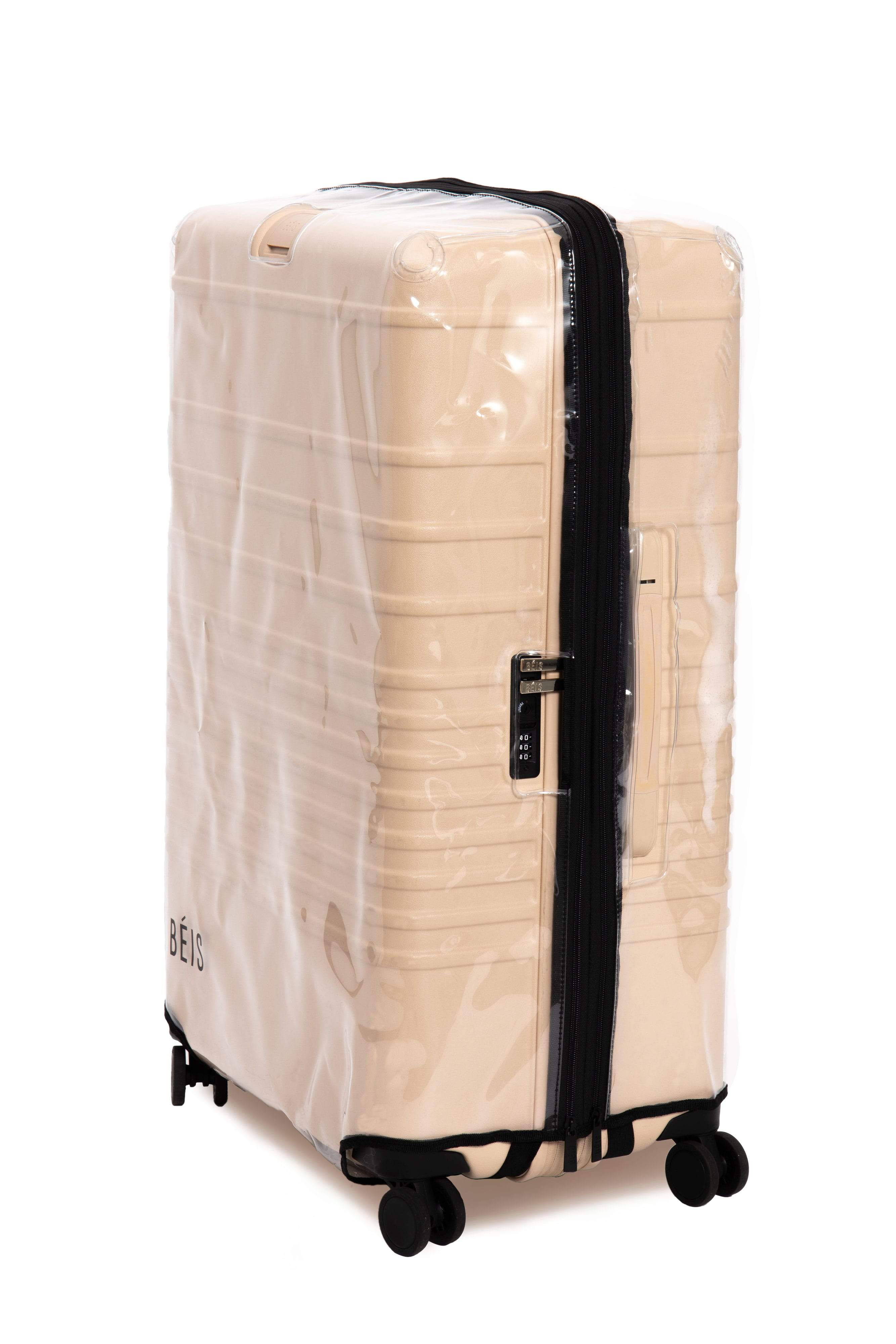 Large Check-In Luggage Cover - Durable Waterproof Suitcase Protector for Travel | Perfect for Airplane, Train & Bus Trips