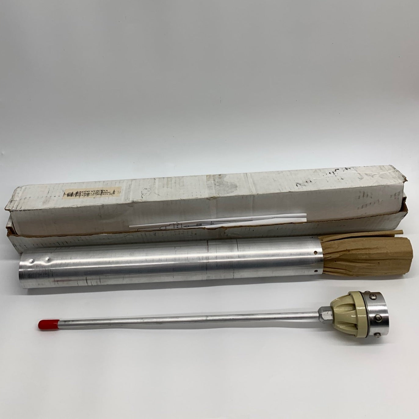 KRECO CO 151A VHF Base Antenna 108-222MHz Omnidirectional Dipole for Ham Radio, Weather Monitoring & Emergency Communication - Perfect for Home, Office & Outdoor Use