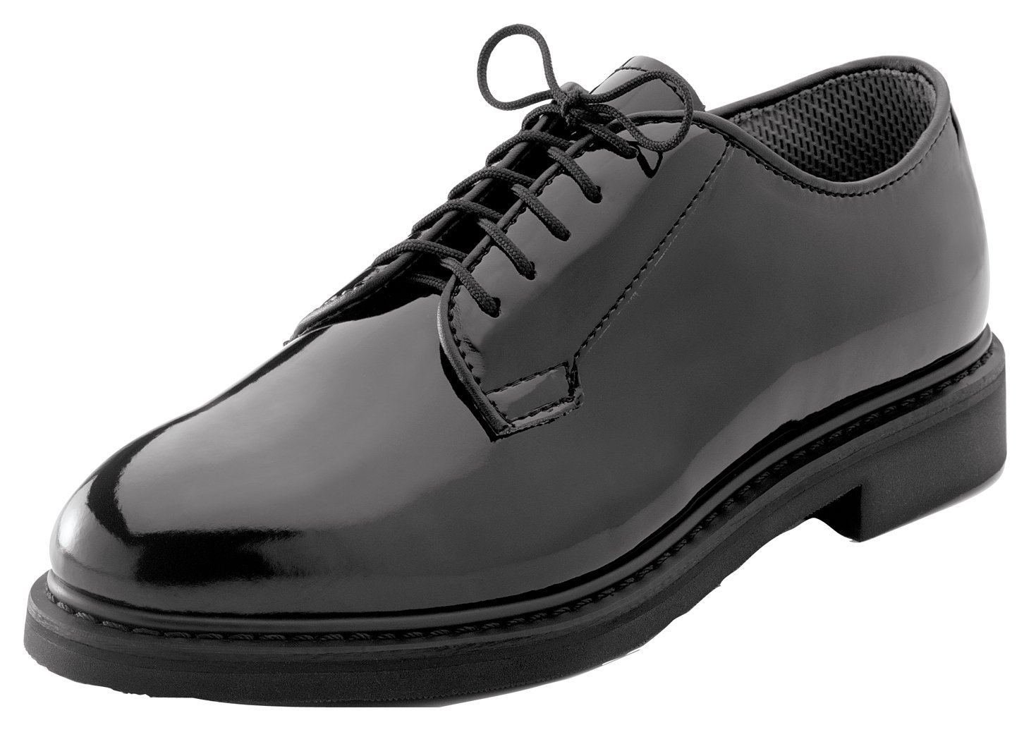 Rothco Men's Hi-Gloss Oxford Dress Shoes - Classic Formal Business Shoes for Office, Wedding & Special Occasions