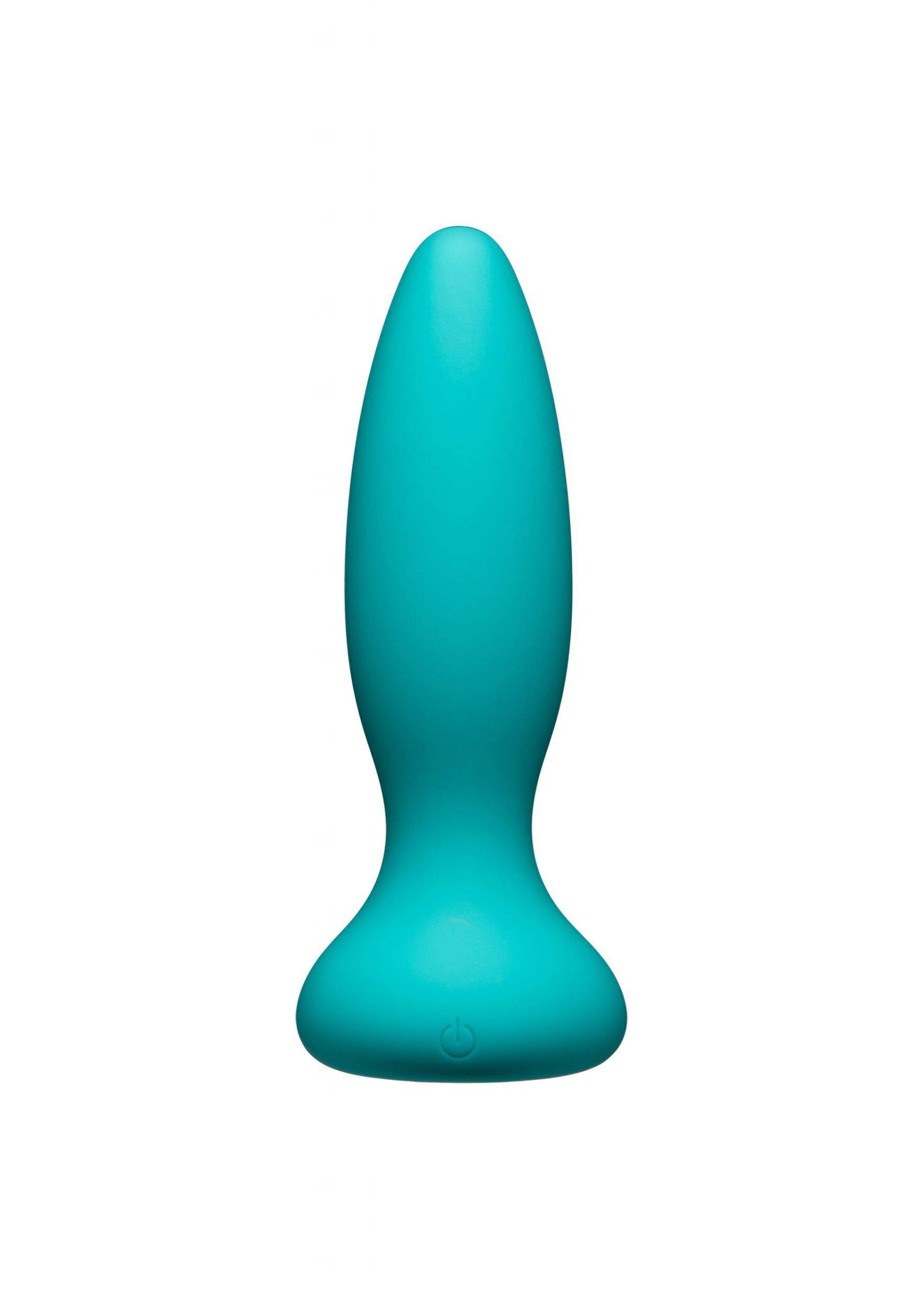 Doc Johnson A-Play Rechargeable 10-Speed Vibrating Silicone Anal Plug with Wireless Remote - Medium Teal - Adult Toy for Couples & Solo Play - Perfect for Spicing Up Bedroom Fun & BDSM Exploration