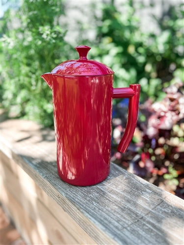 Premium French Press Coffee Maker - 34oz (1L) Stainless Steel, Insulated, Shatterproof - Perfect for Home, Office, Camping & Travel - Brew Rich, Flavorful Coffee, Tea & Cold Brew Easily