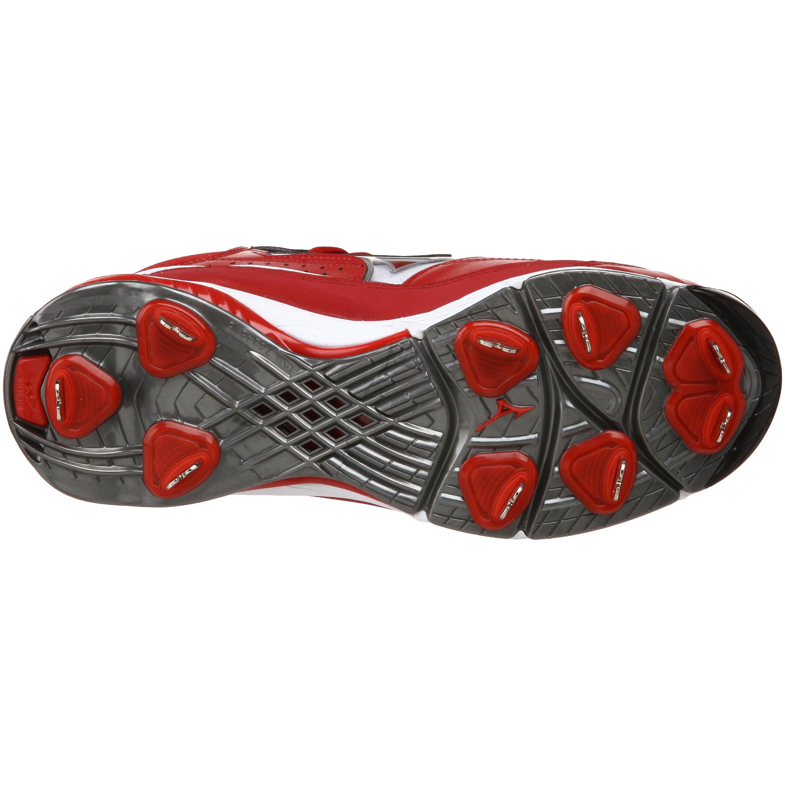 Mizuno Men's G6 Mid Switch Baseball Cleats with 9 Spikes - Lightweight & Durable for Baseball, Softball & Training - Perfect for Games, Practice & Field Sports