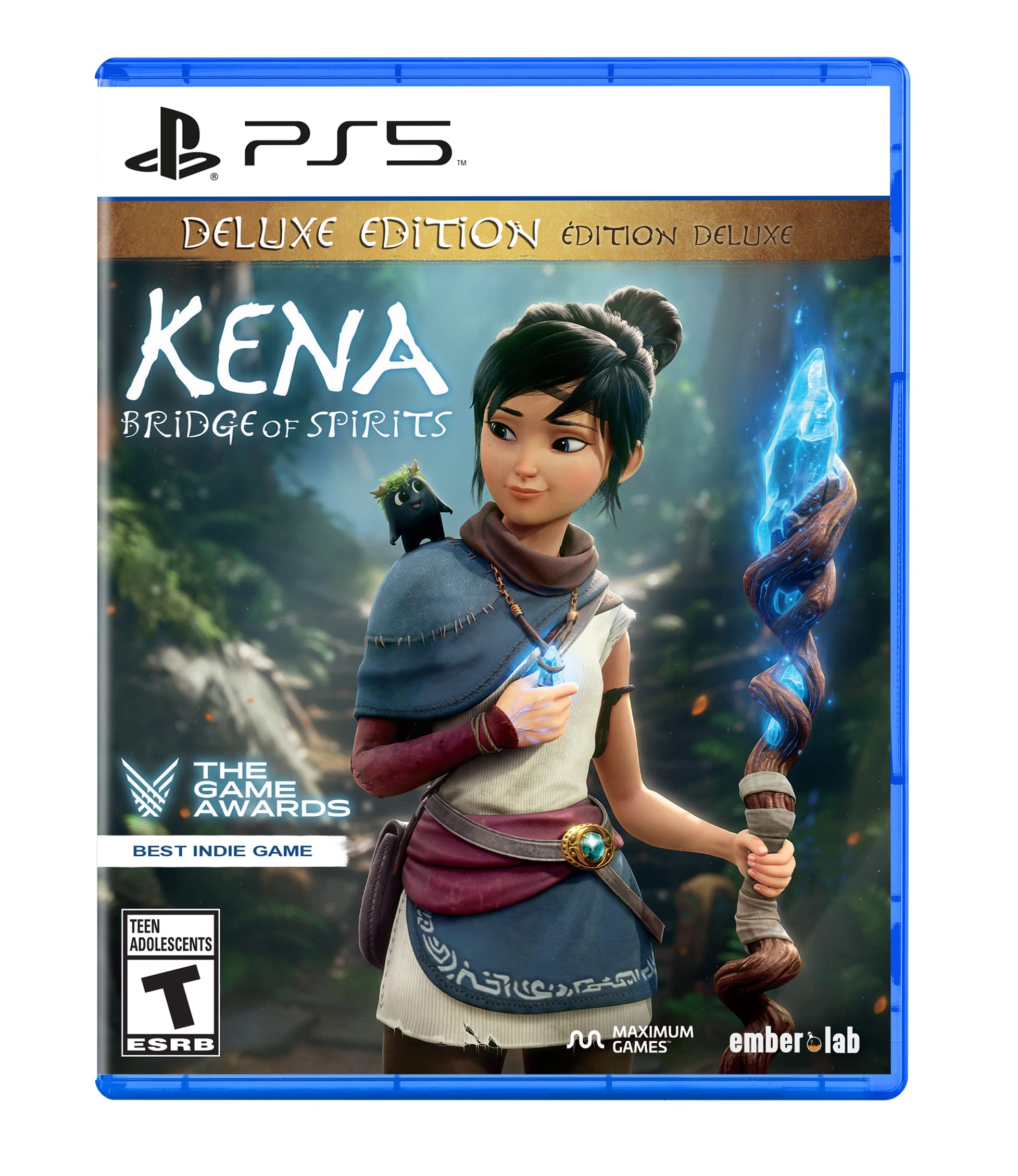 Kena: Bridge of Spirits Deluxe Edition for PS5 - Action-Adventure Game with Stunning Graphics | Perfect for Fantasy Gamers & Story-Driven Playstation 5 Experiences
