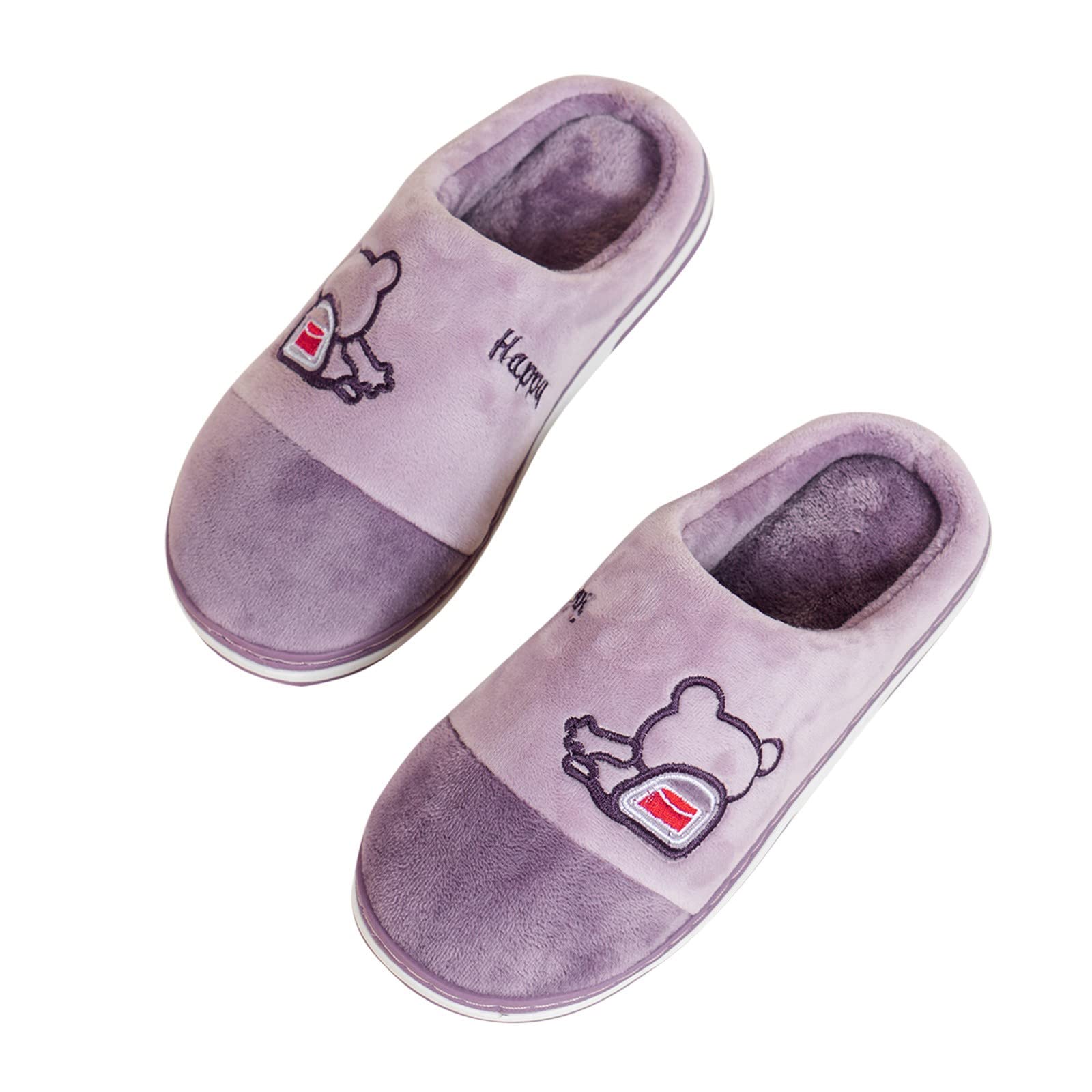 Women's Fuzzy Winter Slippers - Open Toe Cozy Furry Sandals for Indoor/Outdoor Wear - Perfect for Home, Lounge & Cold Weather Comfort