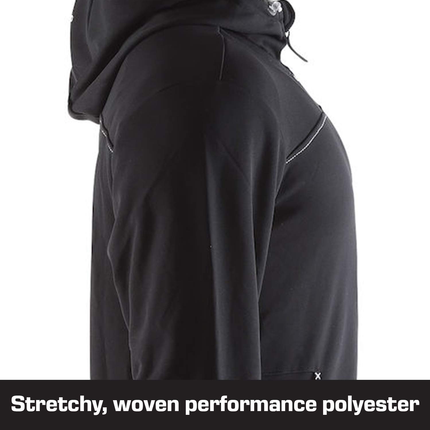 Craft Leisure Full-Zip Men's Hoodie Sweatshirt - Comfortable & Stylish Pullover for Casual Wear, Gym, and Outdoor Activities
