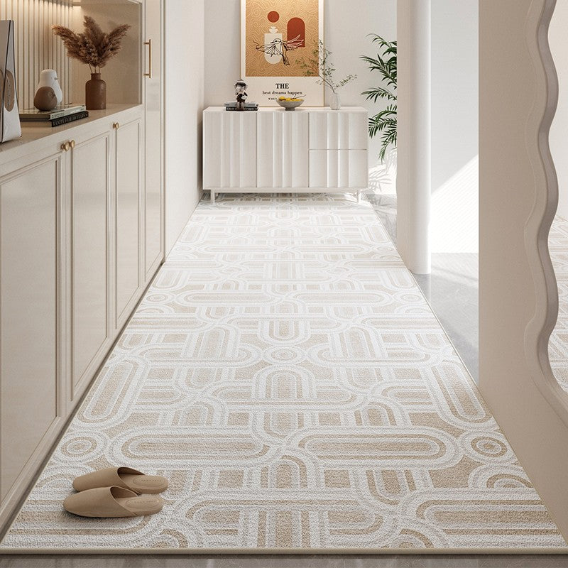 Non-Slip Extra Long Modern Hallway Runner Rug - Durable Entryway & Kitchen Carpet for High Traffic Areas - Perfect for Home, Office, or Apartment Decor