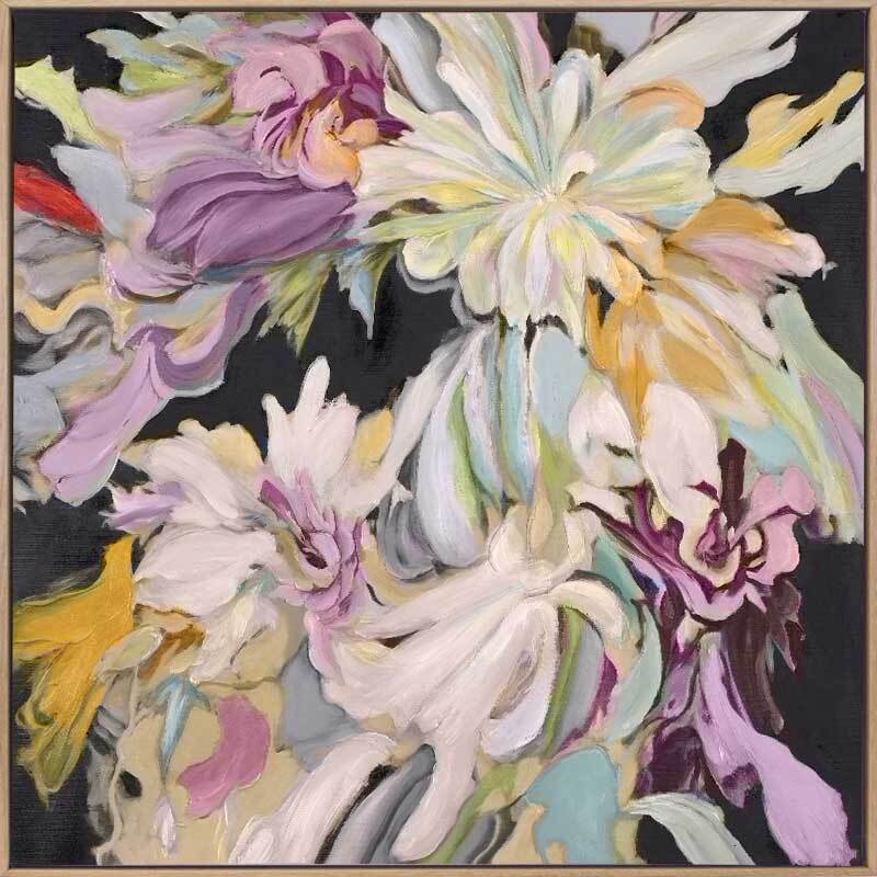 Daydream Daisies Floral Canvas Art Print - Handmade Wall Decor for Living Room, Bedroom & Office