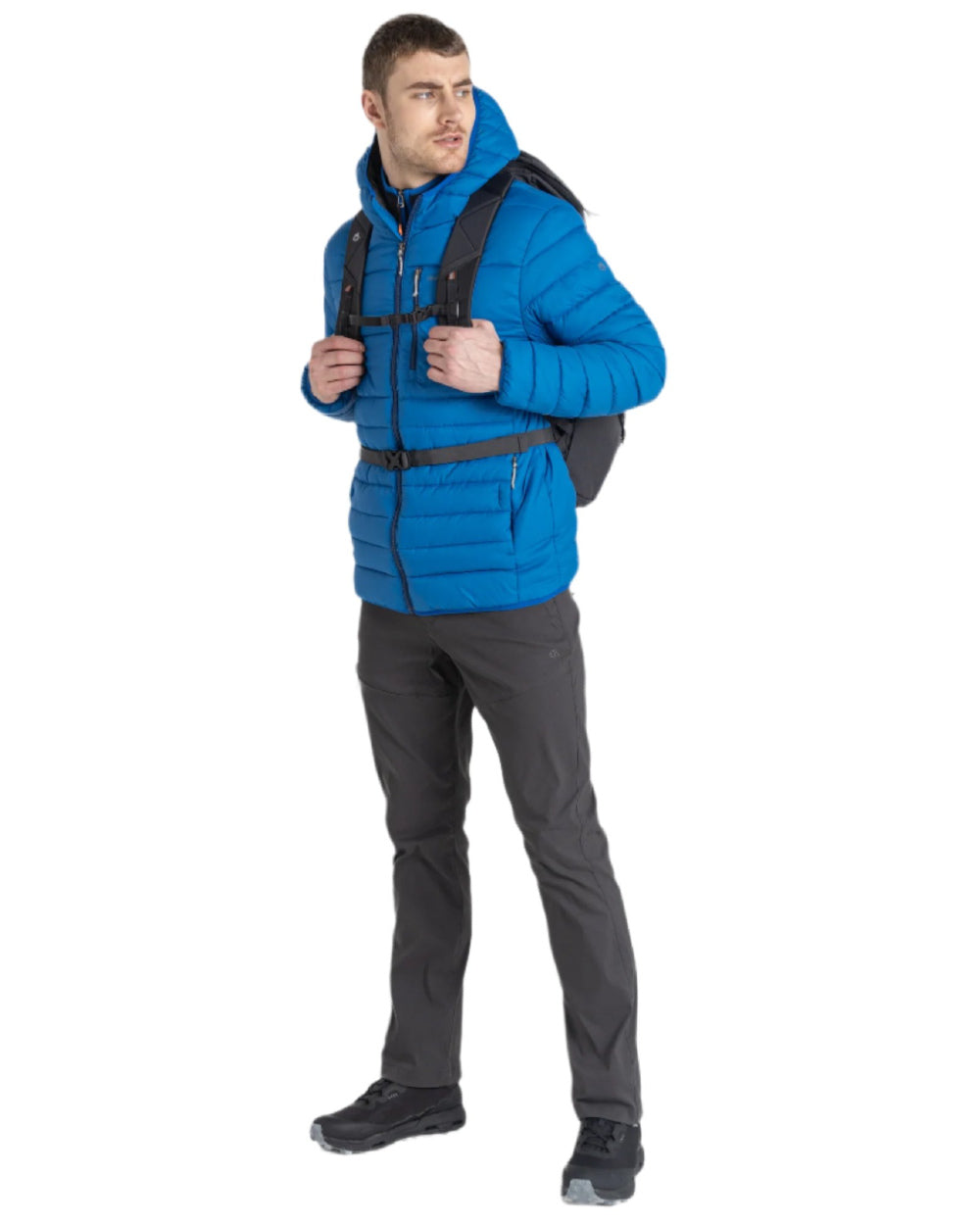 Craghoppers Men's Compresslite VIII Lightweight Hooded Jacket - Waterproof & Breathable Outdoor Hiking Jacket for Men - Perfect for Camping, Travel & Adventure