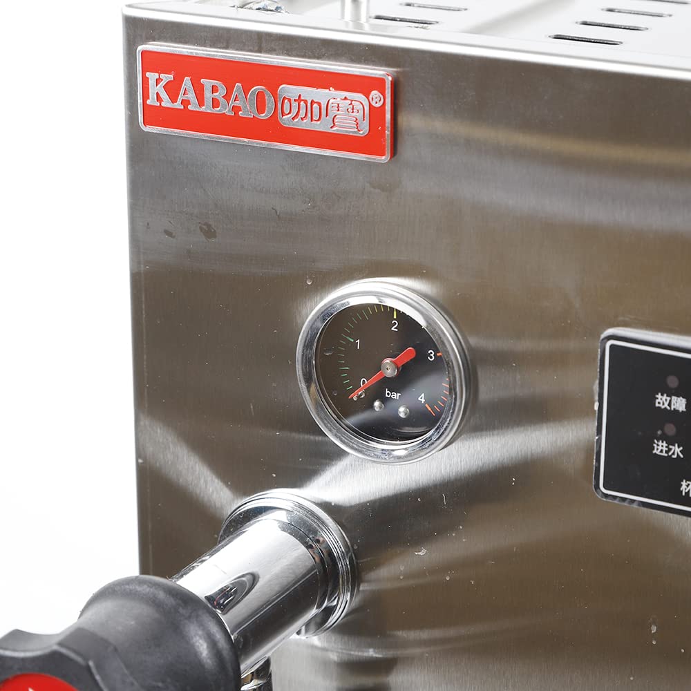 8L/2.1 Gallon Commercial Milk Frother - Full Automatic Electric Milk Foam Maker with Steam Boiling & LCD Display for Coffee Shops, Bubble Tea Stores and Home Baristas
