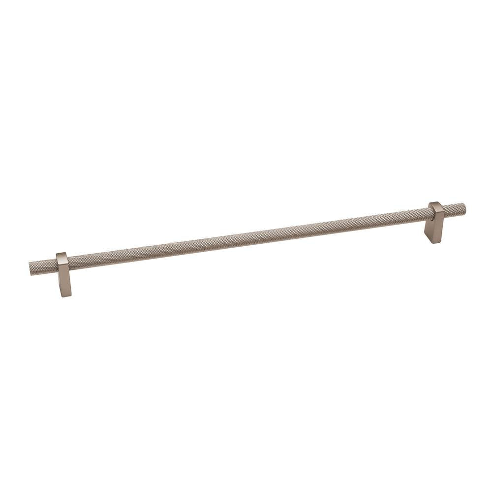 Alno Manhattan Pull Knurled Bar Cabinet Handle - Modern Matte Black Kitchen & Bathroom Hardware for Drawers & Cabinets | Durable & Stylish Home Upgrade