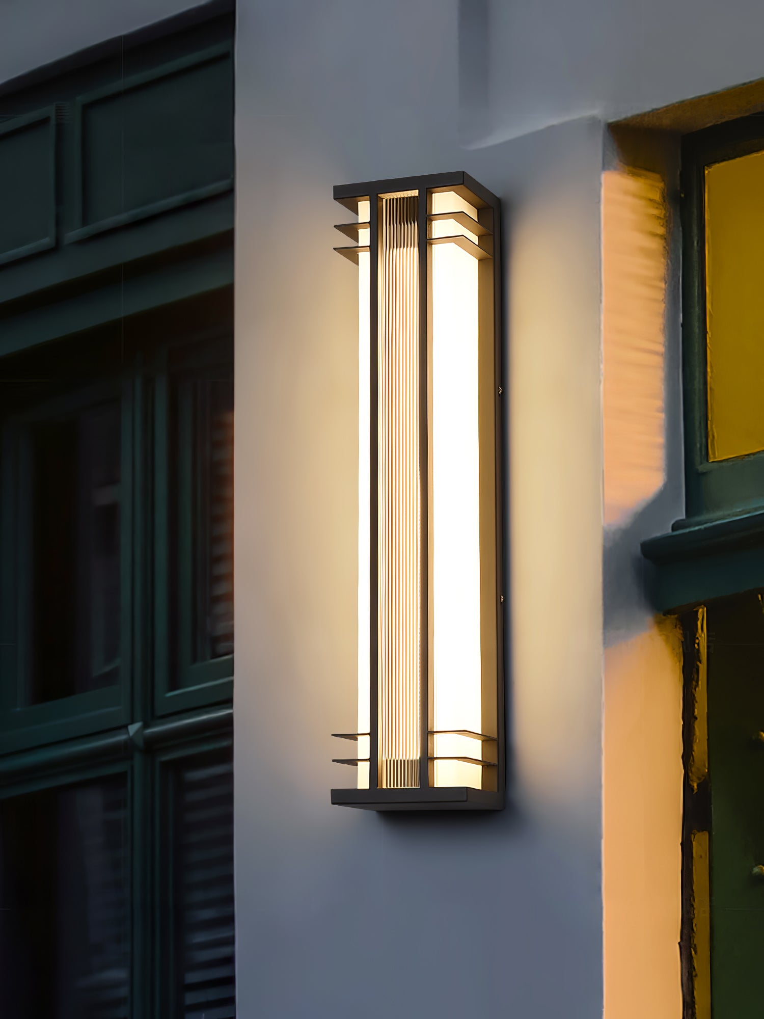 Double Axis Outdoor Wall Lamp - Adjustable LED Exterior Light for Porch, Garden & Patio - Weatherproof & Energy Efficient
