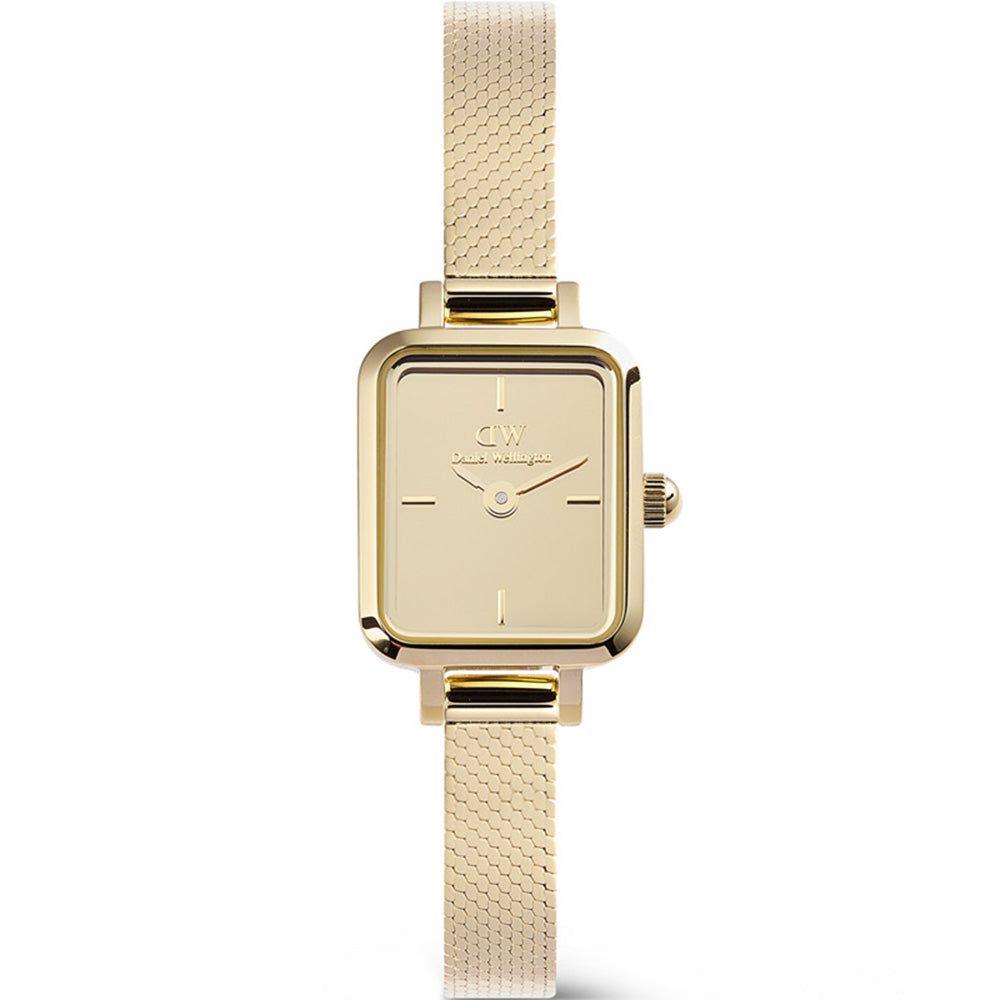 Daniel Wellington Quadro Mini DW00100801 Watch - Slim Minimalist Design for Women & Men - Perfect for Everyday Wear, Office & Casual Outfits