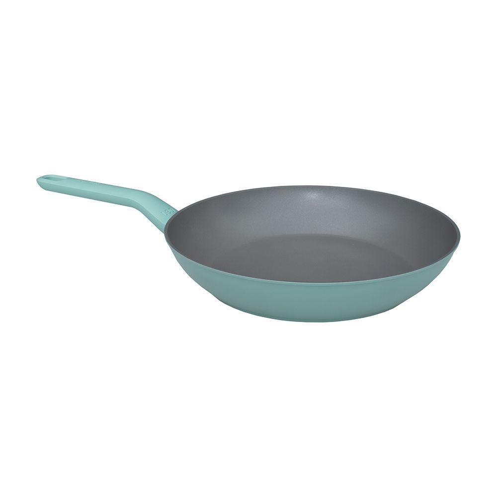 BergHOFF Leo 8-Inch Non-Stick Frying Pan - Dusty Green | Premium Ceramic Coating for Healthy Cooking | Perfect for Eggs, Pancakes & Sauteing