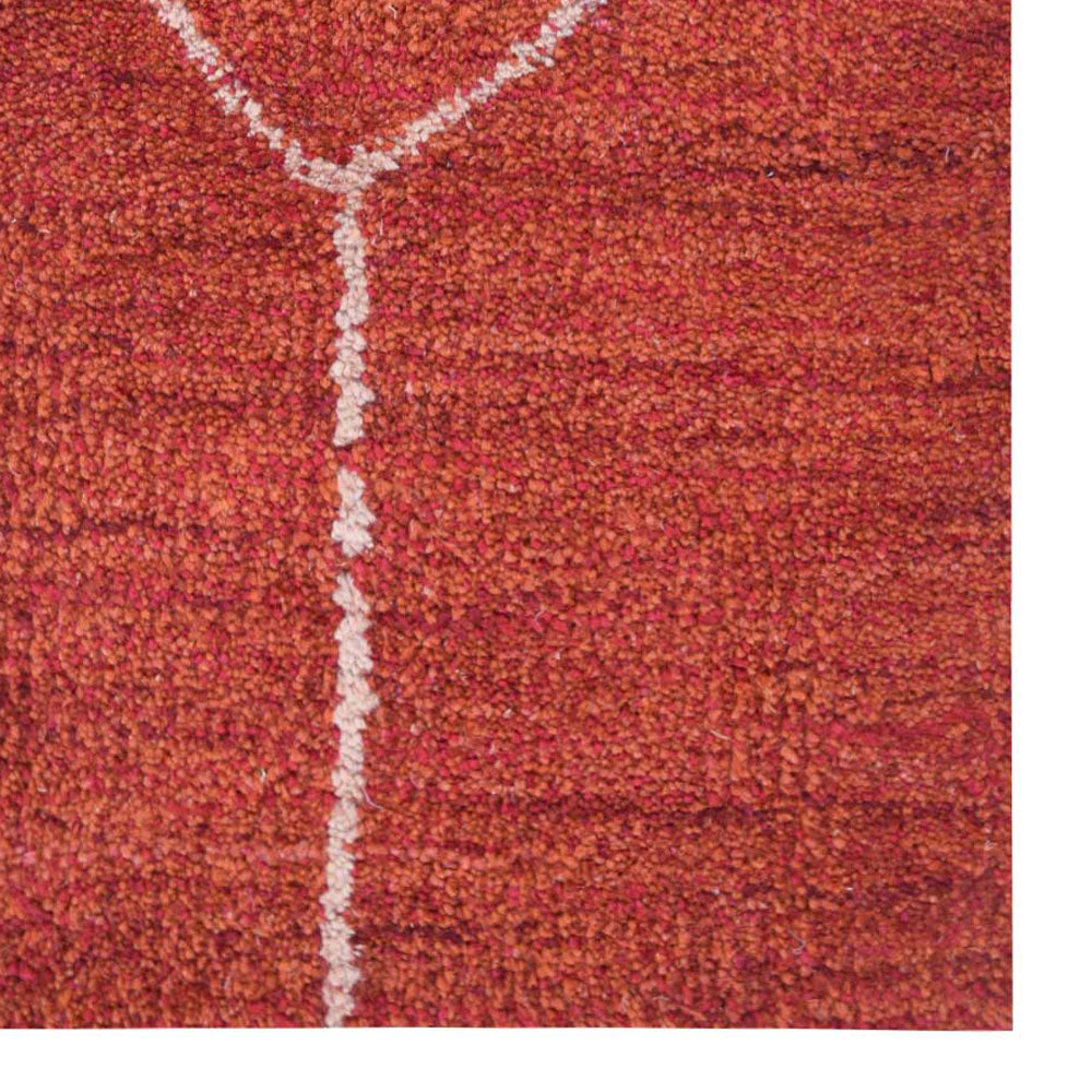 Hand-Knotted Hemp Rug - Eco-Friendly & Durable Natural Fiber Floor Covering for Living Room, Bedroom & Boho Decor