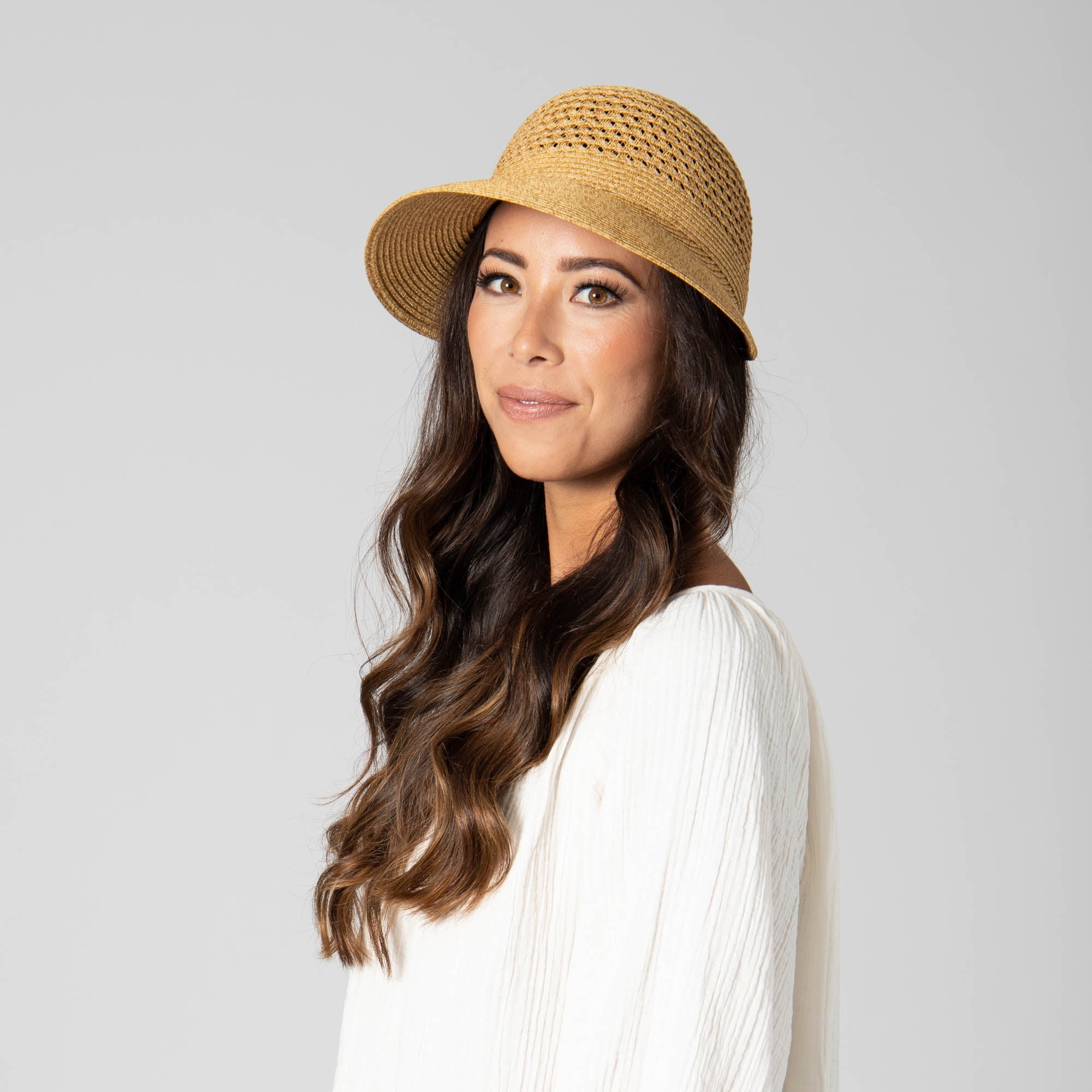 Women's Face Saver Cap - UV Protection Sun Hat for Outdoor Activities, Running, Hiking & Beach