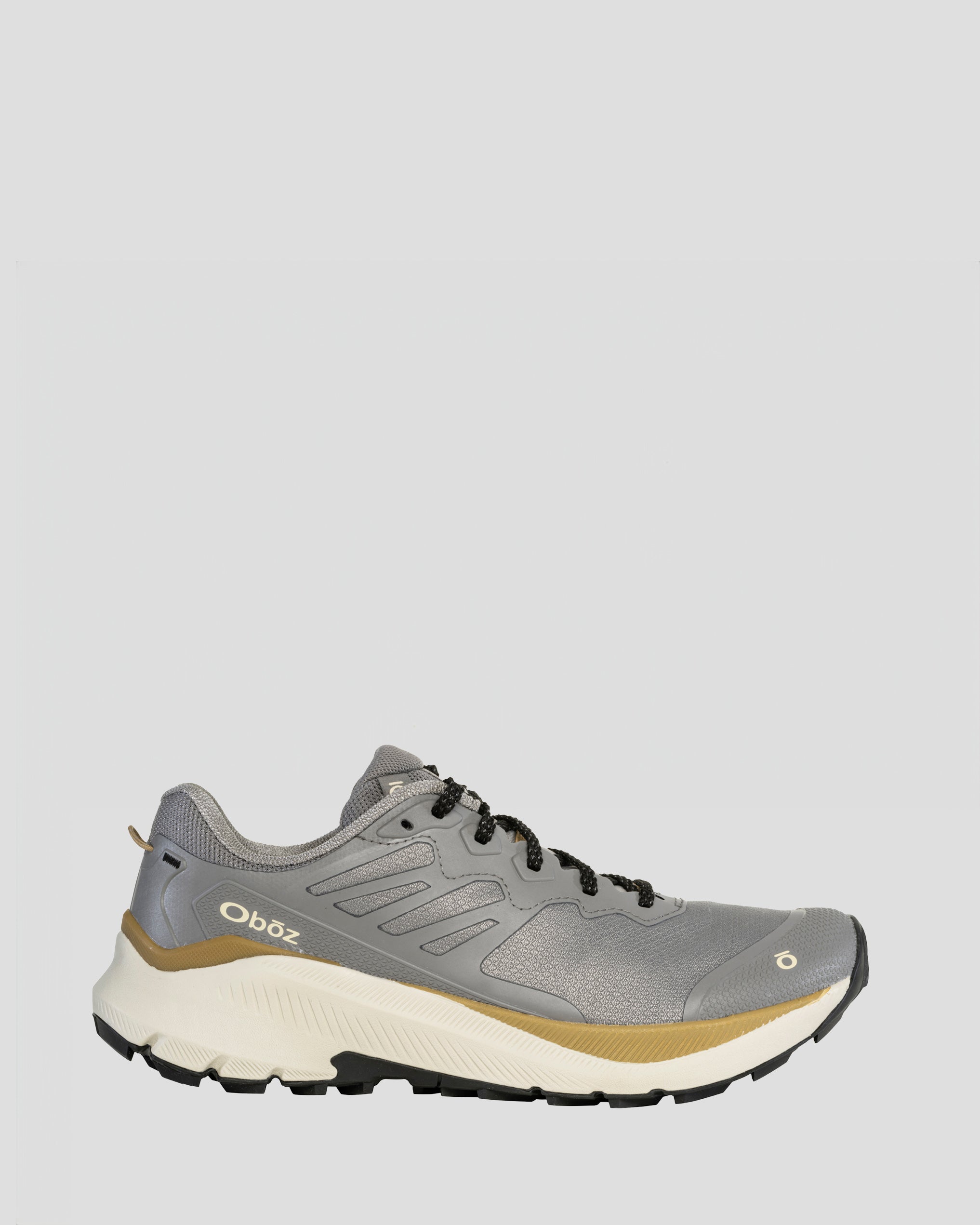 Oboz Katabatic Wind Men's Hiking Shoes - Lightweight & Waterproof Trail Shoes for Outdoor Adventures in Hazy Gray