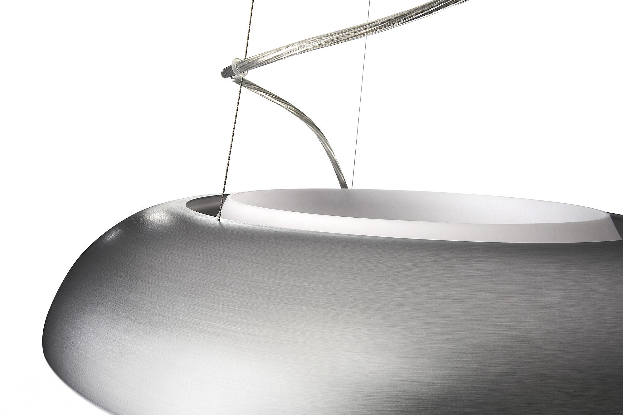 Philips 40233/48/48 Ecomoods Energy Efficient LED Pendant Light Fixture - Modern Aluminum Hanging Light for Kitchen Island, Dining Room & Bedroom Lighting
