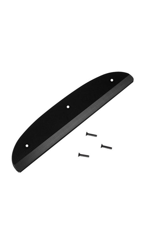 Powell Peralta Tail Bones Black Skateboard Tail Guard - Durable Protection for Skateboard Decks - Perfect for Street Skating and Longboard Safety