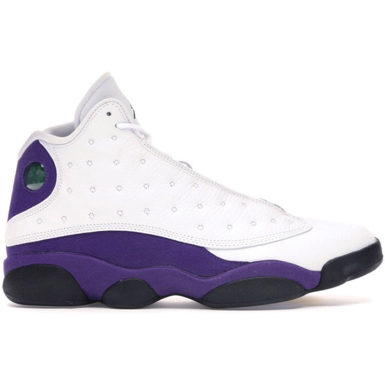 Air Jordan 13 Retro Lakers Basketball Shoes - Men's High-Top Sneakers for NBA Fans & Streetwear Style | Perfect for Basketball Games, Gym Workouts & Casual Fashion