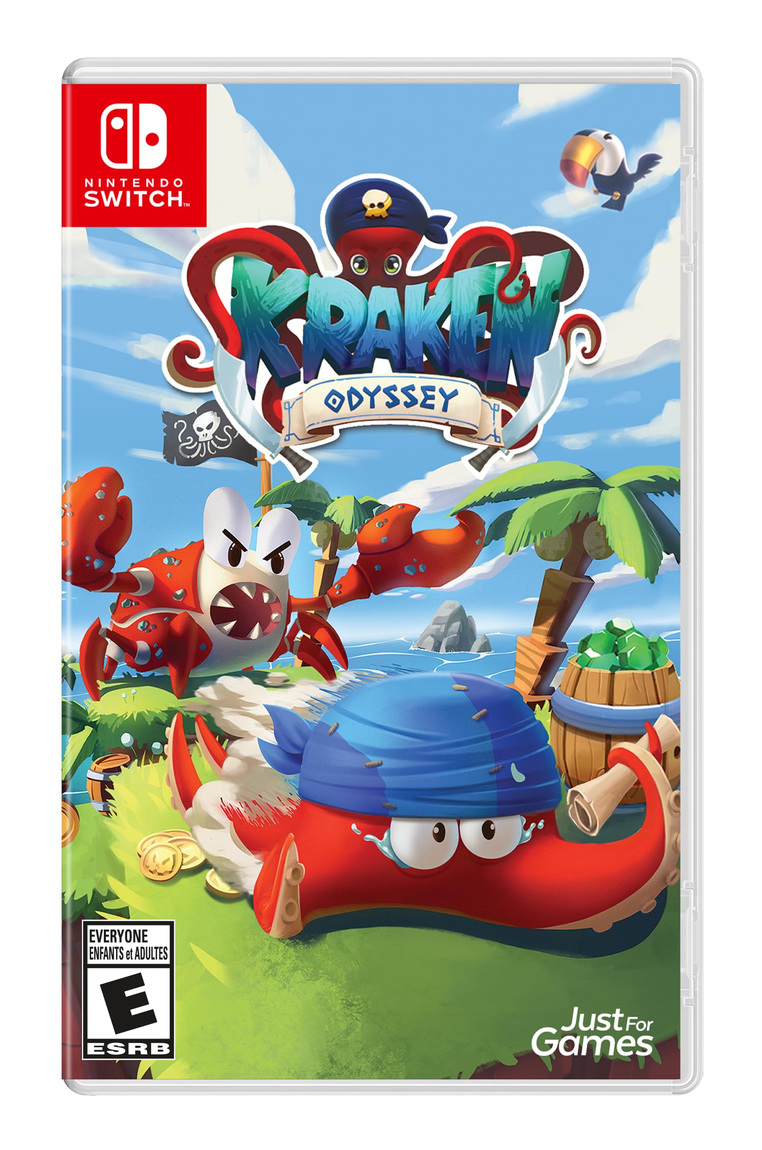 Kraken Odyssey - Nintendo Switch Game - Adventure & Action RPG for Nintendo Switch - Perfect for Family Fun & Solo Gaming Sessions