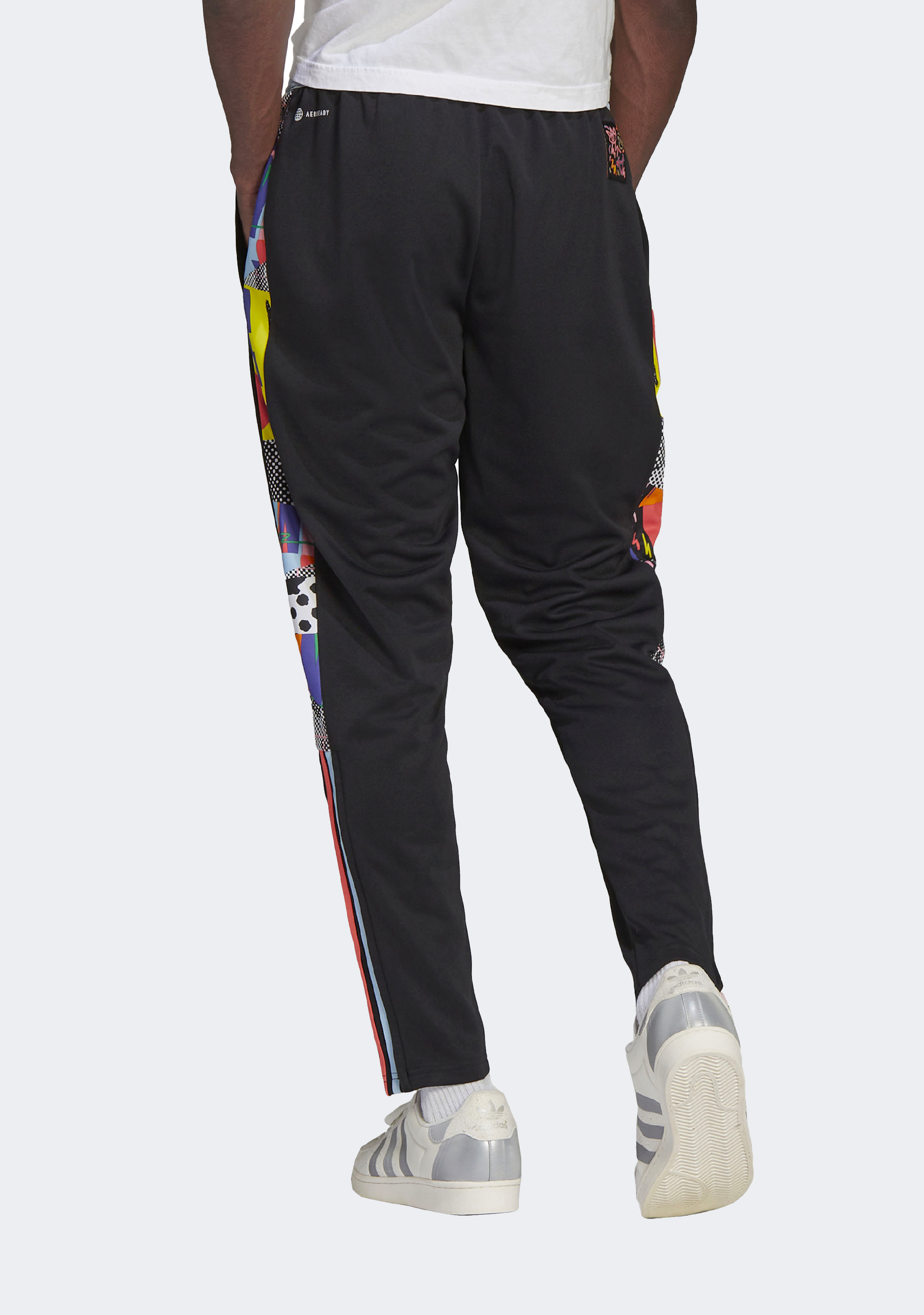 Adidas Men's Tiro Pride Track Pants - Comfortable Athletic Training Joggers for Running, Gym & Casual Wear