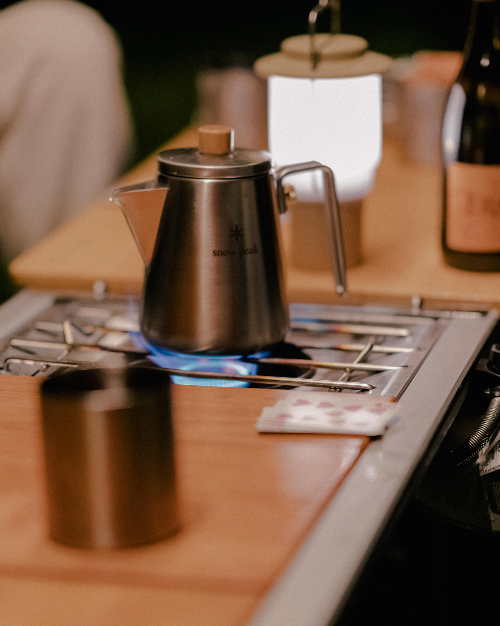 Flat Burner Stove Top - Portable Single Burner for Camping, RV, Outdoor Cooking & Emergency Use