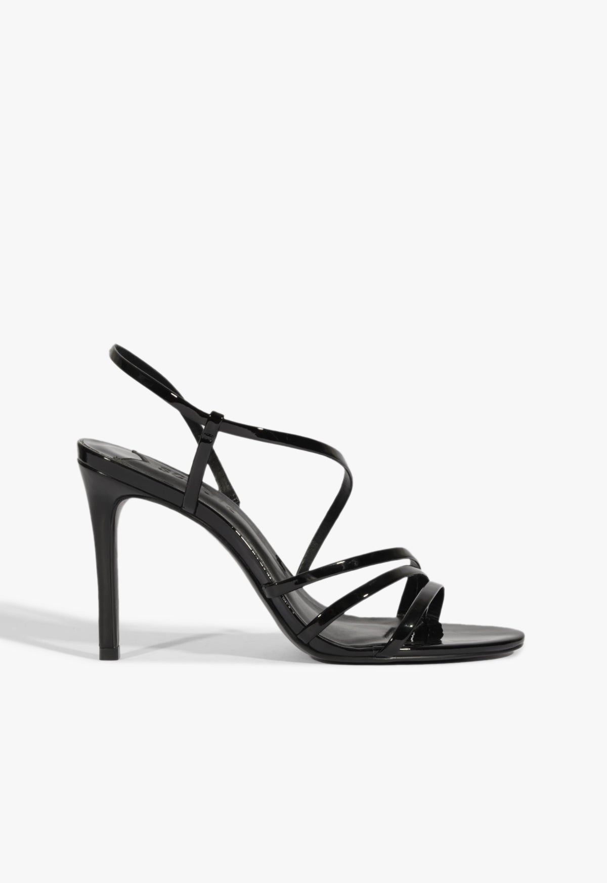 Annie Patent Leather Sandal with 2.5 Inch Heel - Women's High Heel Dress Sandals for Parties, Weddings & Evening Events (Style S0206603070002)