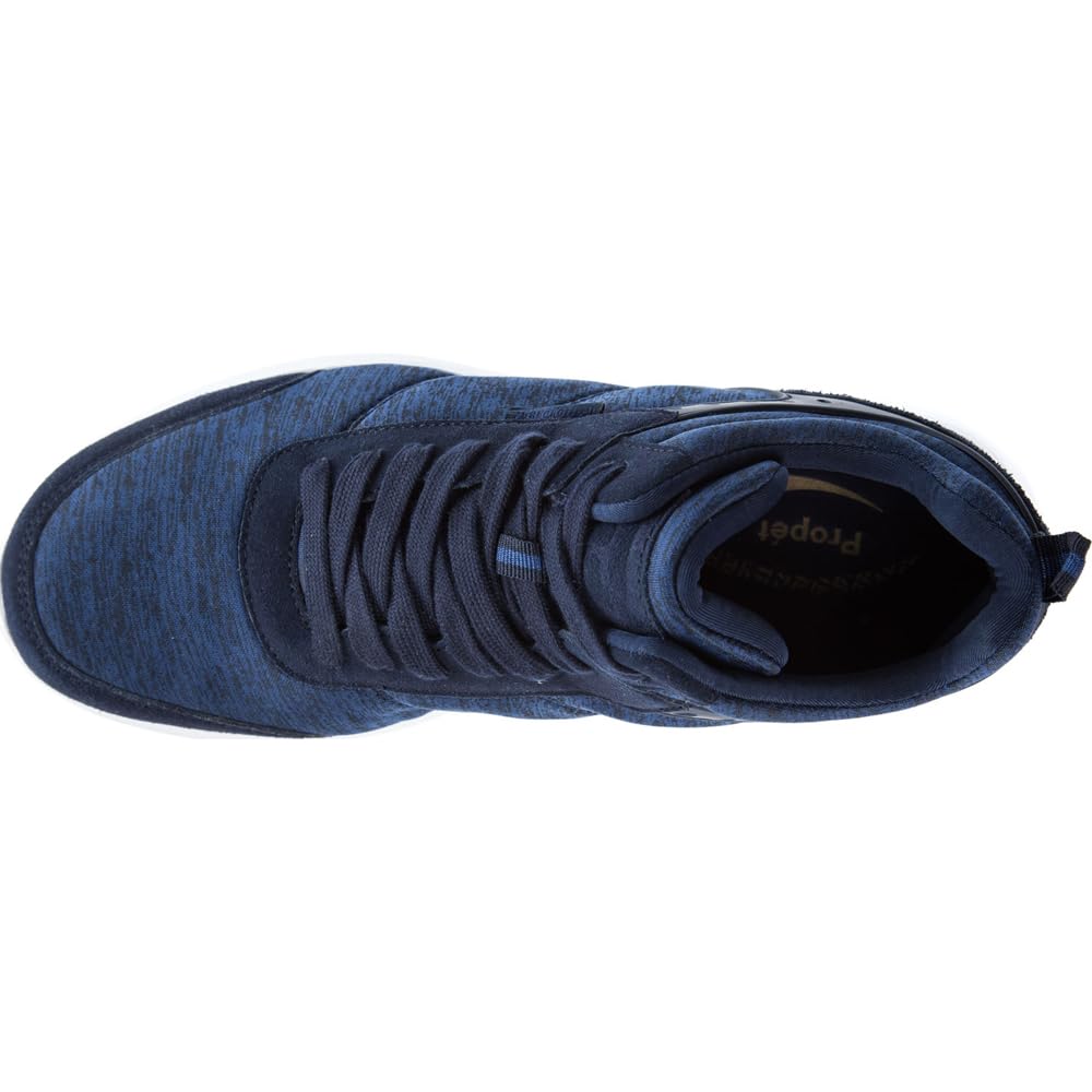 Propet Men's Viator Hi Athletic Sneakers - Comfortable Walking Shoes for Men with Arch Support - Perfect for Running, Hiking & Casual Wear