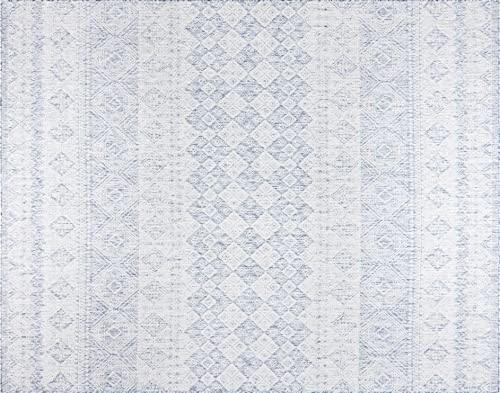 Vintage Blue Distressed Classic Tribal