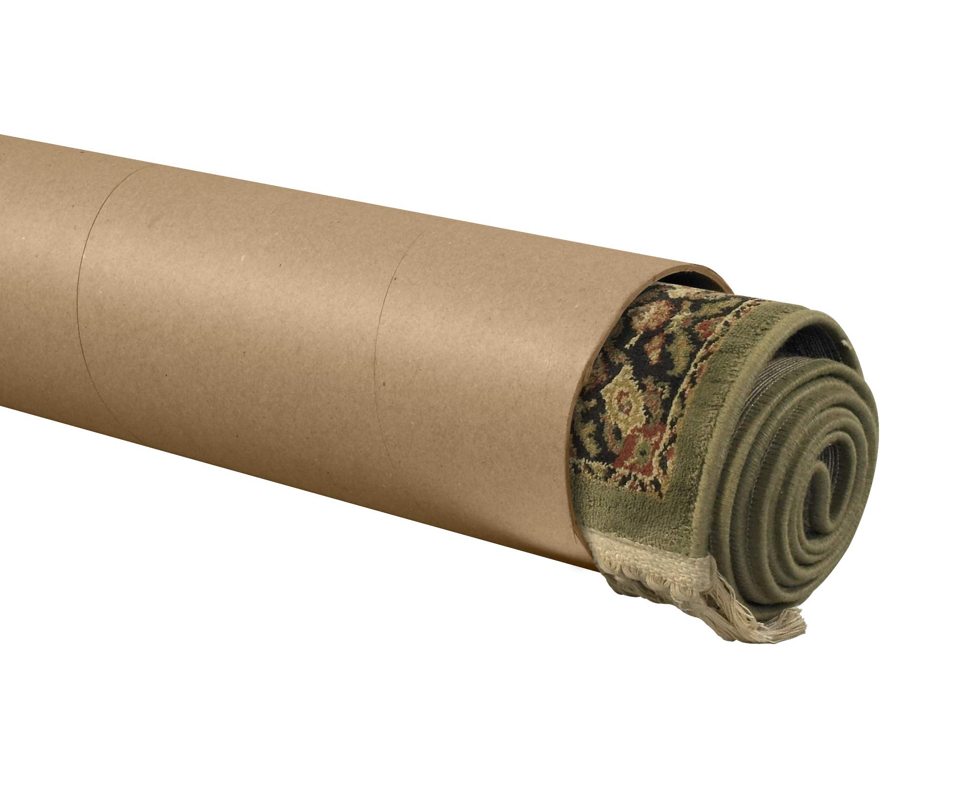 Tape Logic TLP6060KHD Jumbo Mailing Tubes 6x60 Inches - Heavy Duty Kraft Paper Shipping Tubes (Pack of 10) for Posters, Blueprints & Artwork Shipping