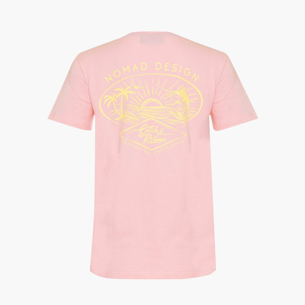 Women's Casual T-Shirt - Catch & Release Graphic Tee - Comfortable Cotton Shirt for Everyday Wear - Perfect for Outdoors, Fishing Trips & Relaxing Weekends