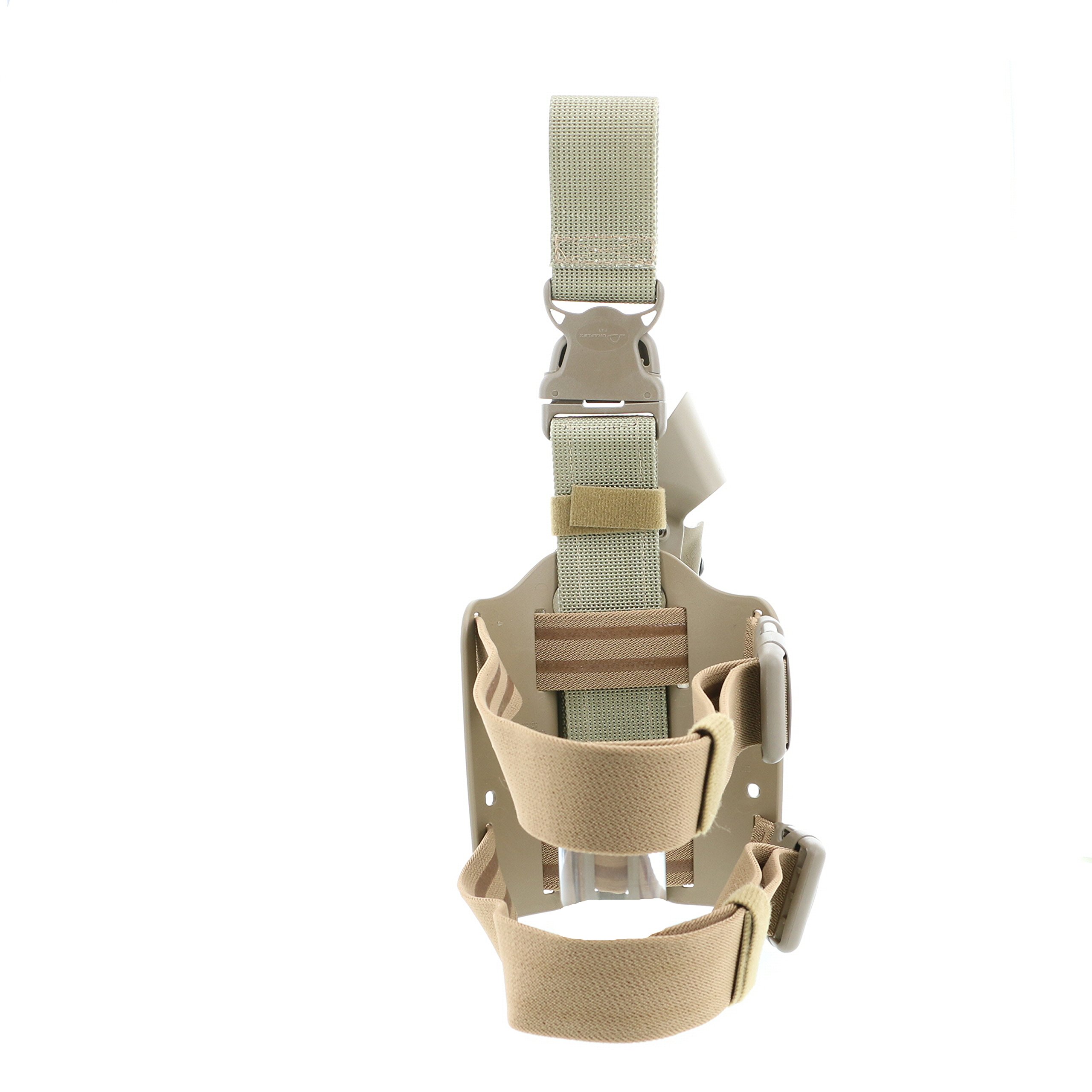 Safariland 6355 ALS Tactical Gun Holster - Earth Brown, Automatic Lock & Quick Release Leg Harness for Law Enforcement & Outdoor Shooting
