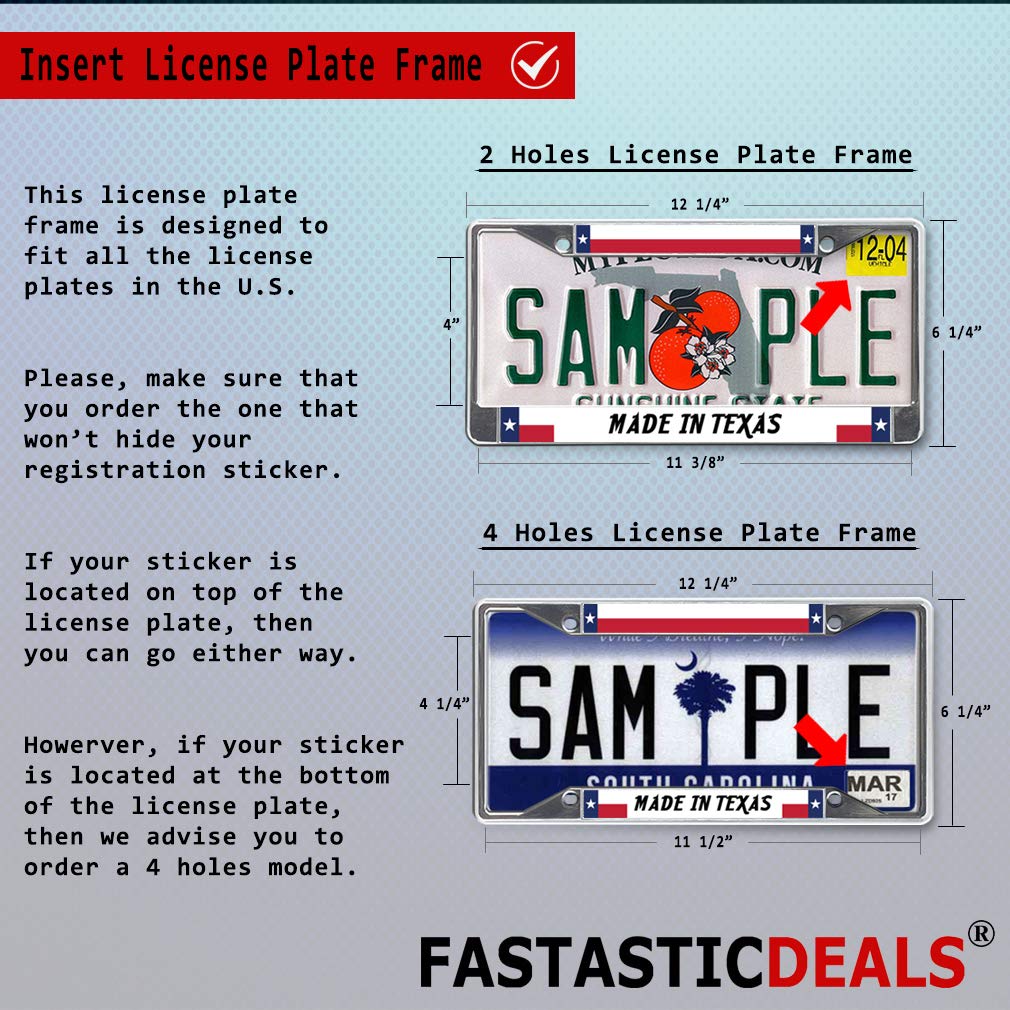 Premium Metal Insert License Plate Frame - 'Home is Where You Park It' RV & Camping Accessory - Weatherproof Black Car Plate with 4 Solid Holes - Perfect for RV, Camper, Truck & Outdoor Vehicle Protection