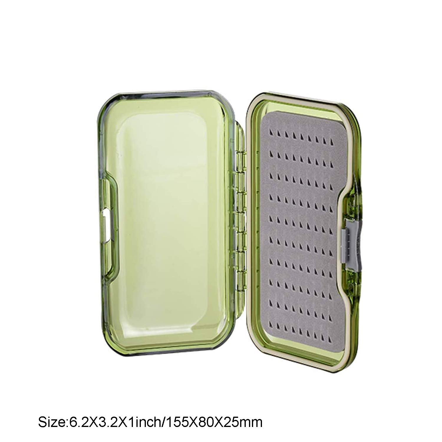 Aventik Waterproof Fly Box - Two-Sided Easy Grip Foam, Lightweight Fishing Tackle Storage with Large Capacity | Perfect for Fly Fishing, Trout Fishing & Outdoor Adventures
