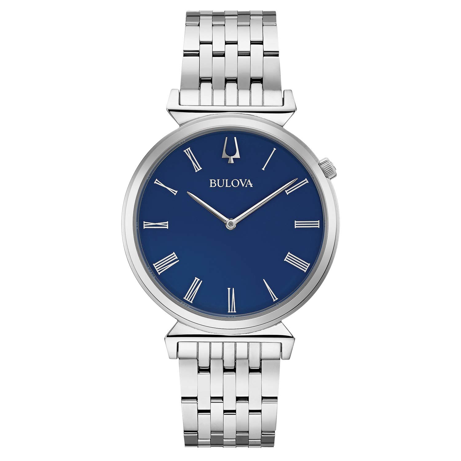 Bulova Men's Classic Regatta Stainless Steel Bracelet Watch - Waterproof Chronograph for Business & Casual Wear | Perfect for Office, Dating & Outdoor Activities
