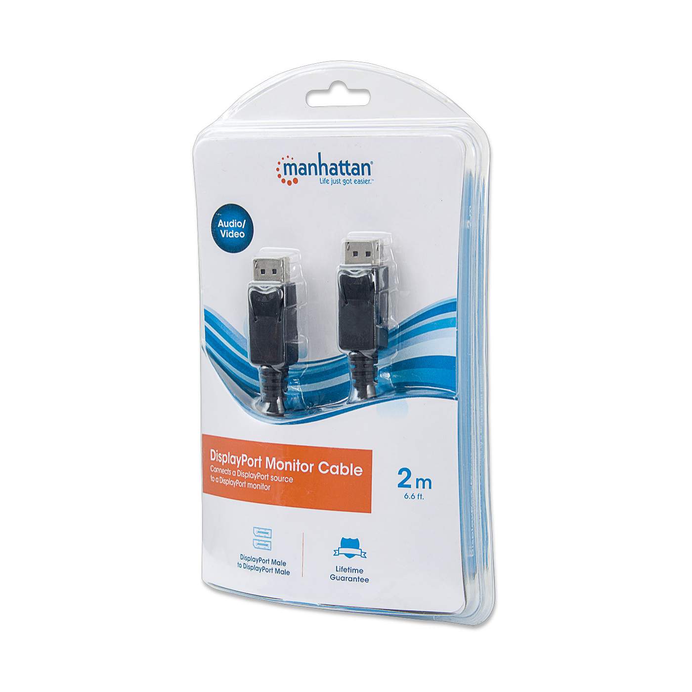High-Speed 1080p DisplayPort to DisplayPort Cable - 6ft Gold-Plated Connectors for PC, Laptop, Gaming Monitor - Perfect for Home Office, Gaming Setup & Multimedia Streaming