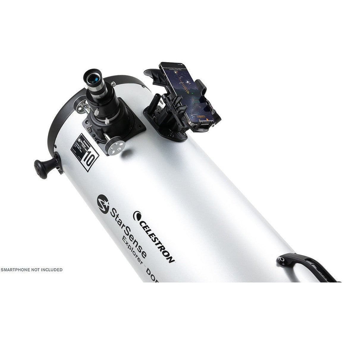 StarSense Explorer 10 Smartphone App Enabled Dobsonian Telescope for Astronomy Beginners - Stargazing, Moon Observation & Celestial Viewing