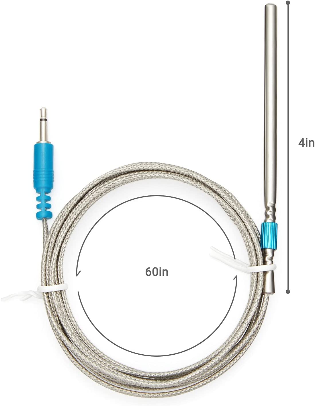 Original IBT-4XS Replacement Probe - Compatible with IBT-4XS Digital Thermometer - High Accuracy Food Temperature Sensor for Grilling, Smoking, and Sous Vide Cooking