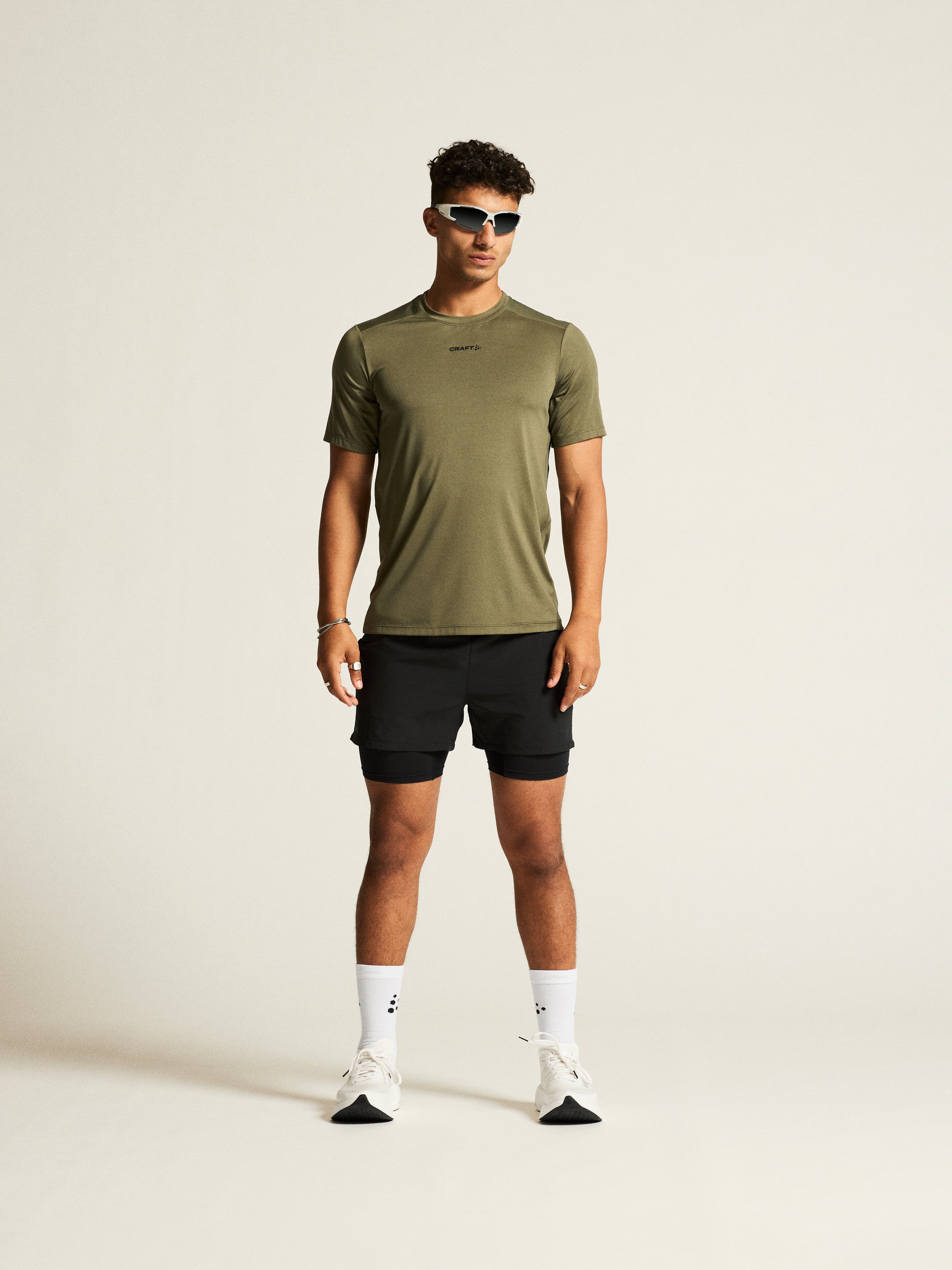 Men's ADV Essence Performance T-Shirt - Moisture Wicking & Breathable Activewear for Hiking, Gym & Outdoor Adventures