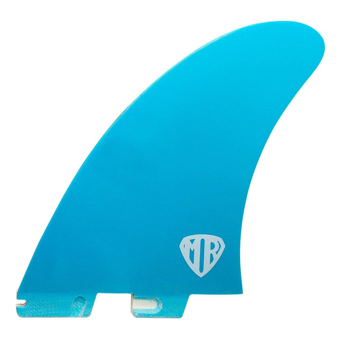 FCS II MR Freeride PG Twin Surfboard Fins - Blue/Red/White - High Performance for All Wave Conditions - Perfect for Surfing, Freeriding, and Twin Fin Setups